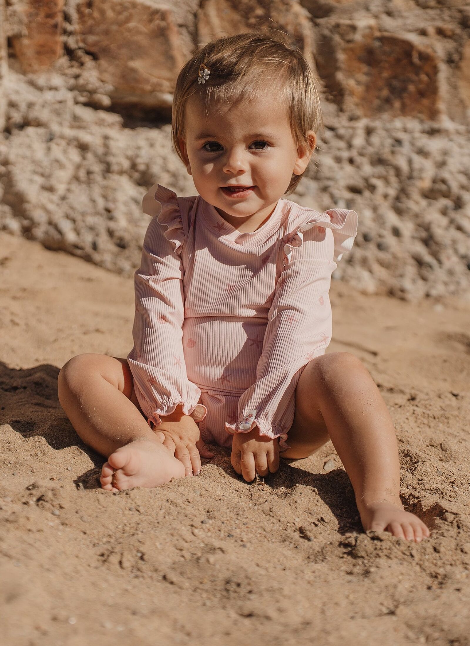 LONG SLEEVE BATHSUIT DREAMY SEASHELLS