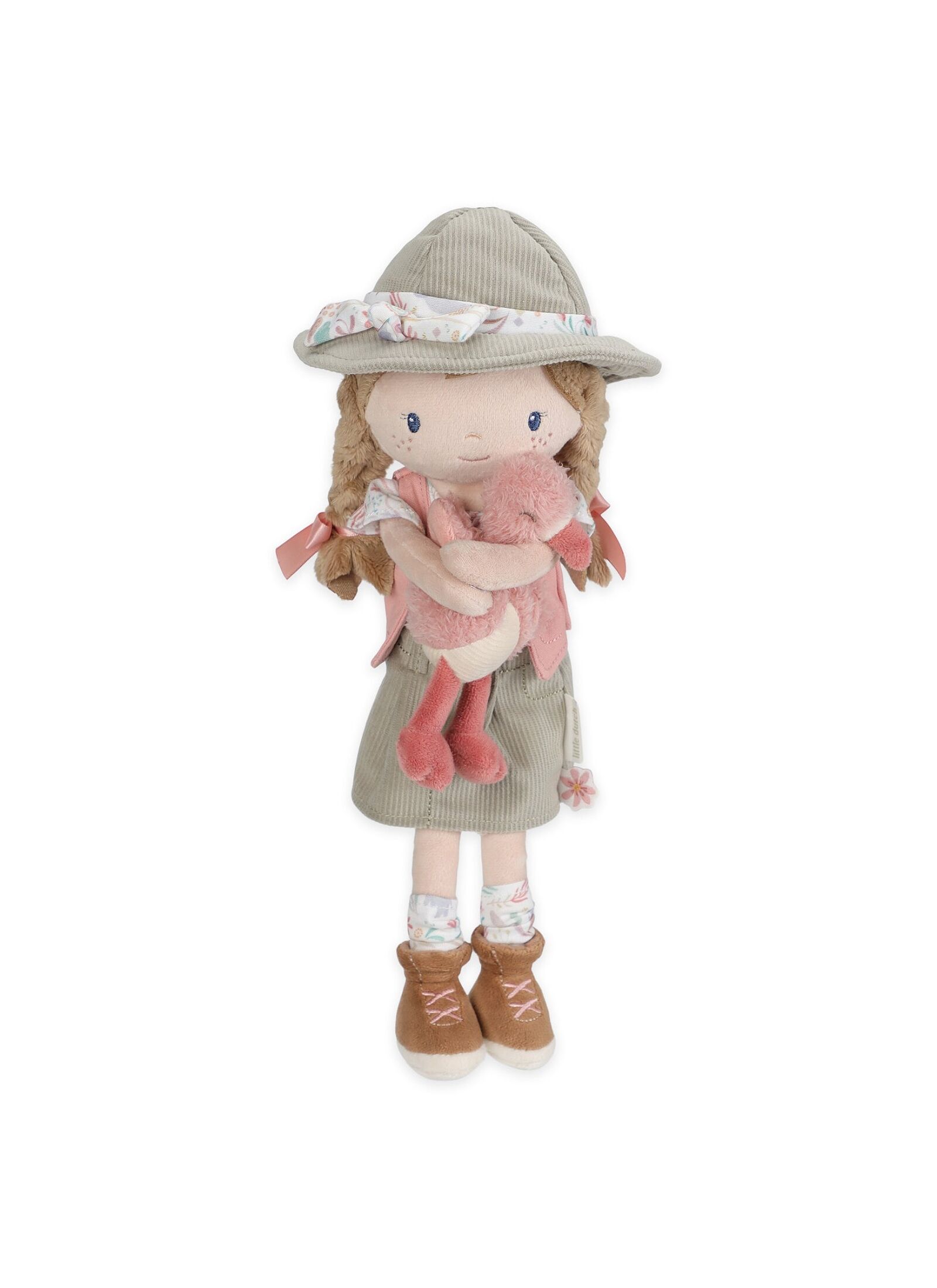 MEDIUM DOLL ROSA SAFARI FRIENDS