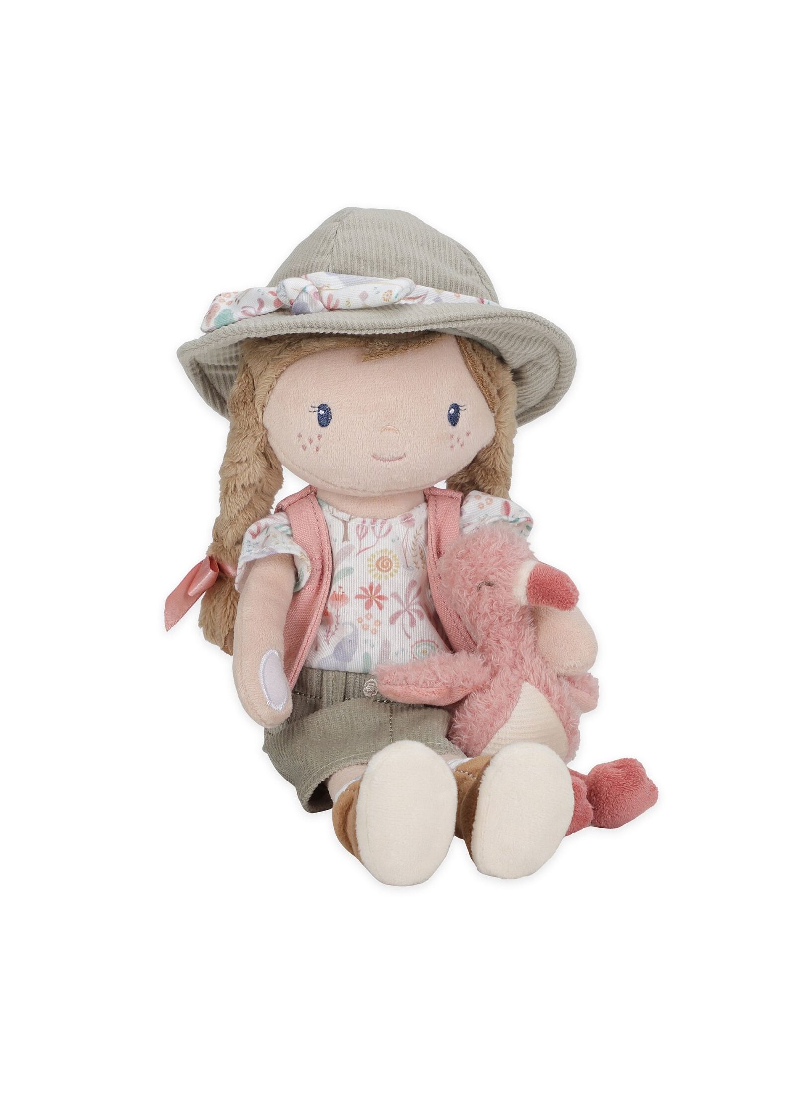 MEDIUM DOLL ROSA SAFARI FRIENDS