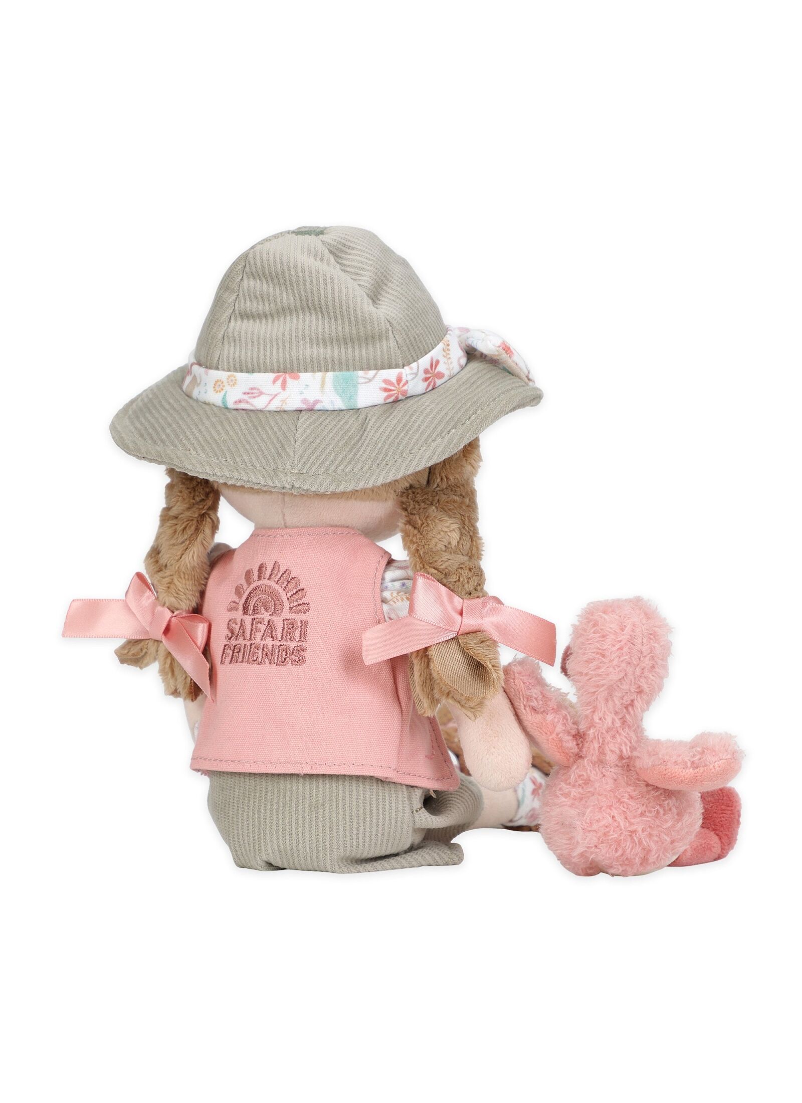 MEDIUM DOLL ROSA SAFARI FRIENDS