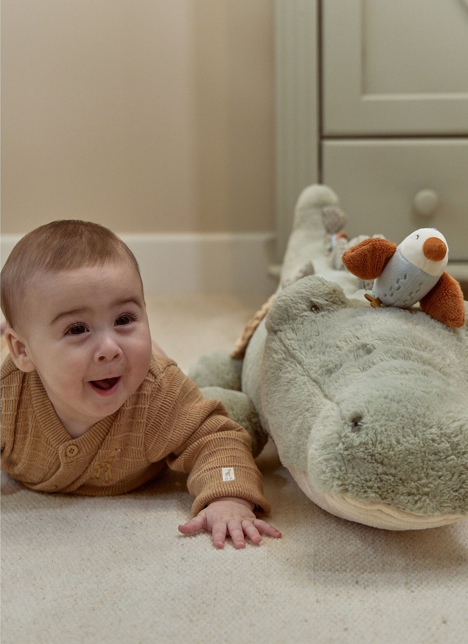 SOFT ACTIVITY TOY CROCODILE SAFARI FRIENDS