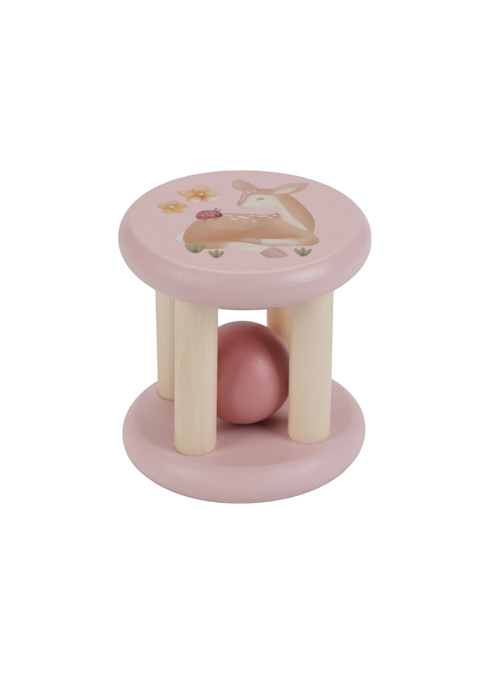 WOODEN RATTLE FAIRY GARDEN