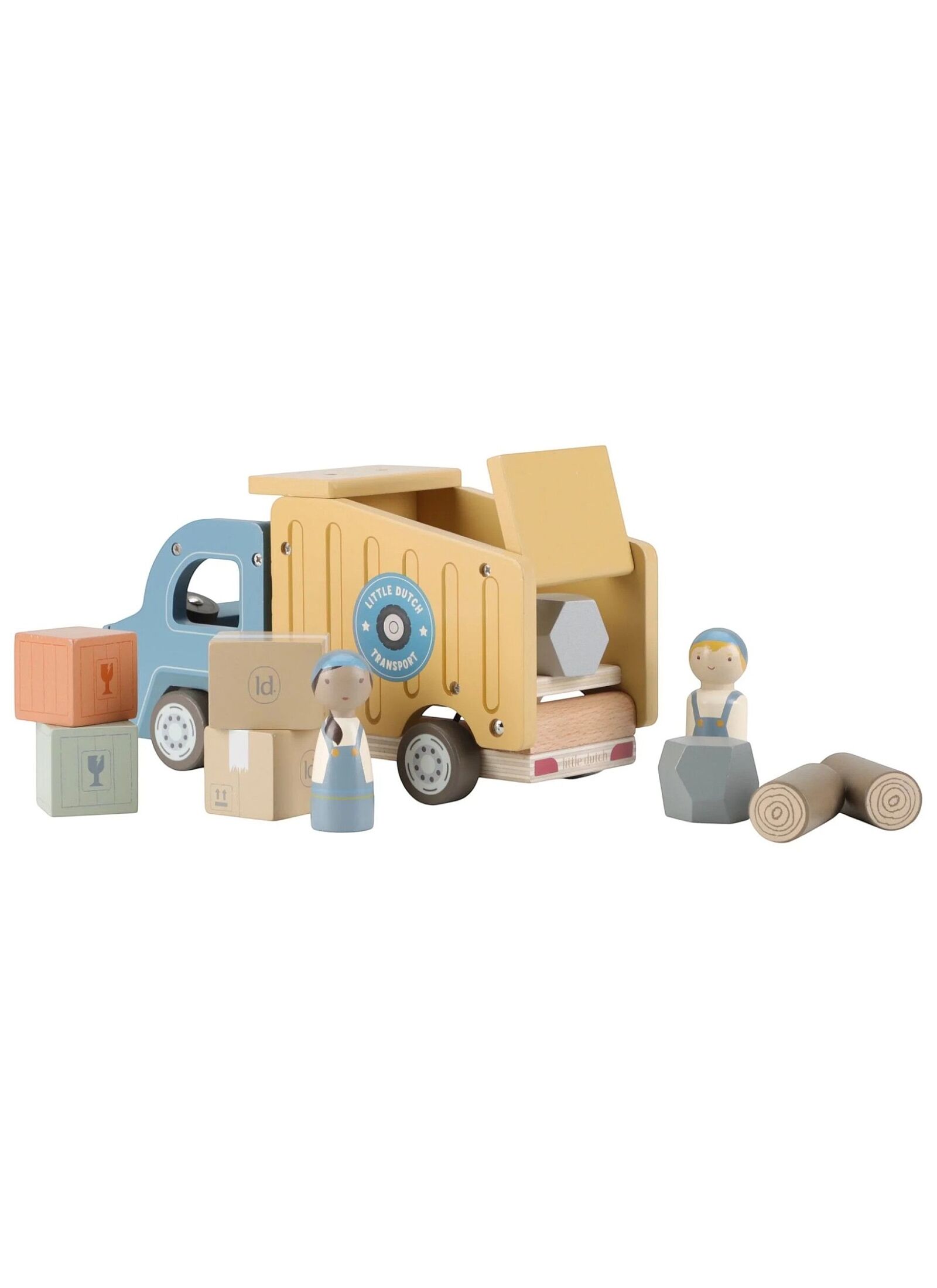 WOODEN DUMP TRUCK