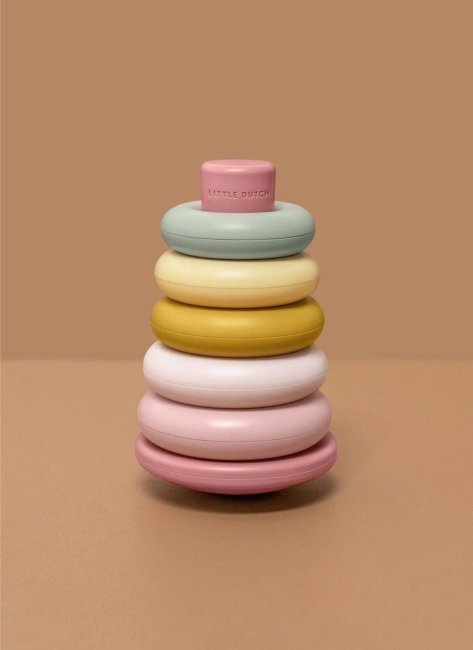 STACKING RINGS PINK