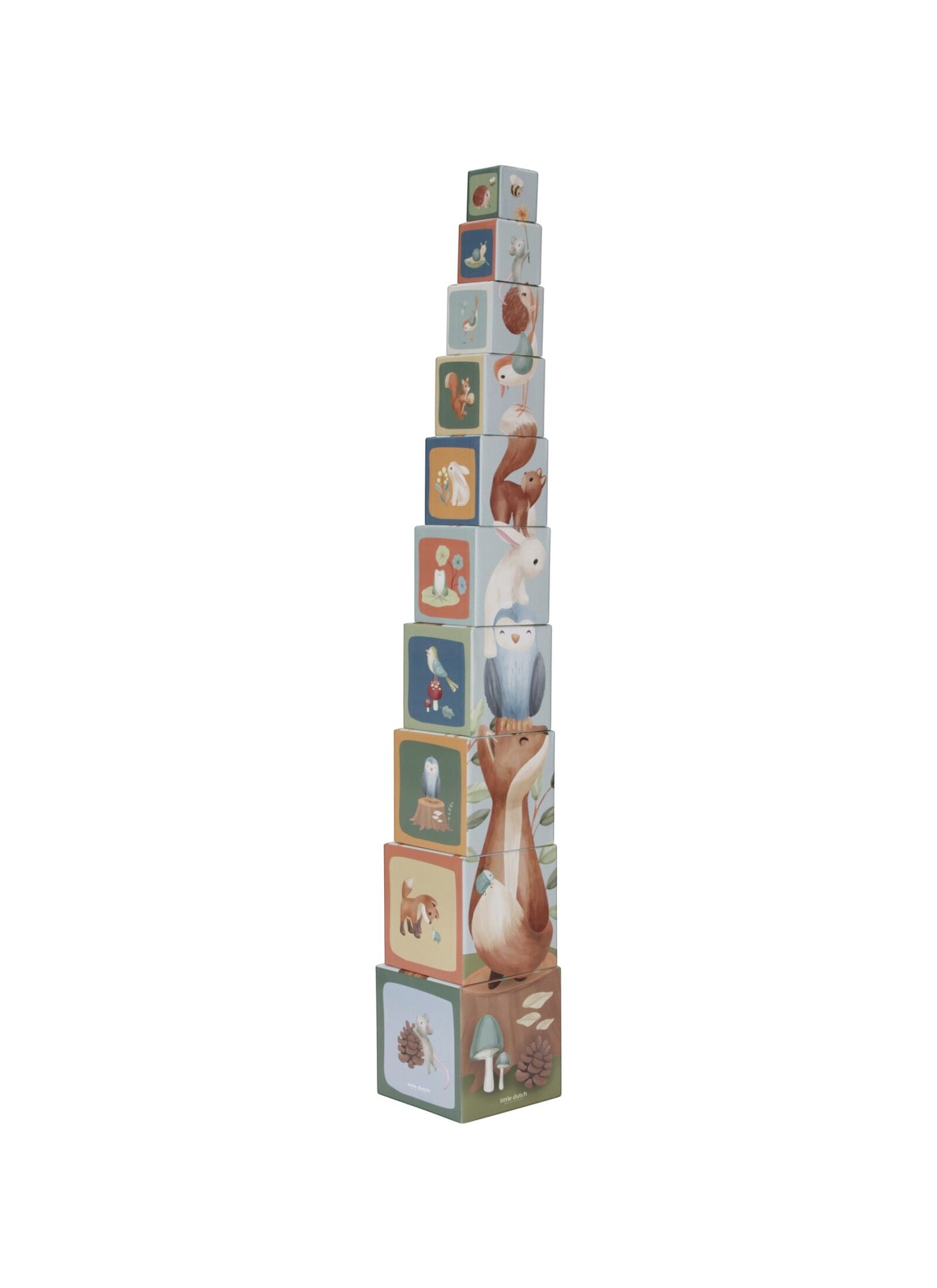 CUBES CARDBOARD FOREST FRIENDS
