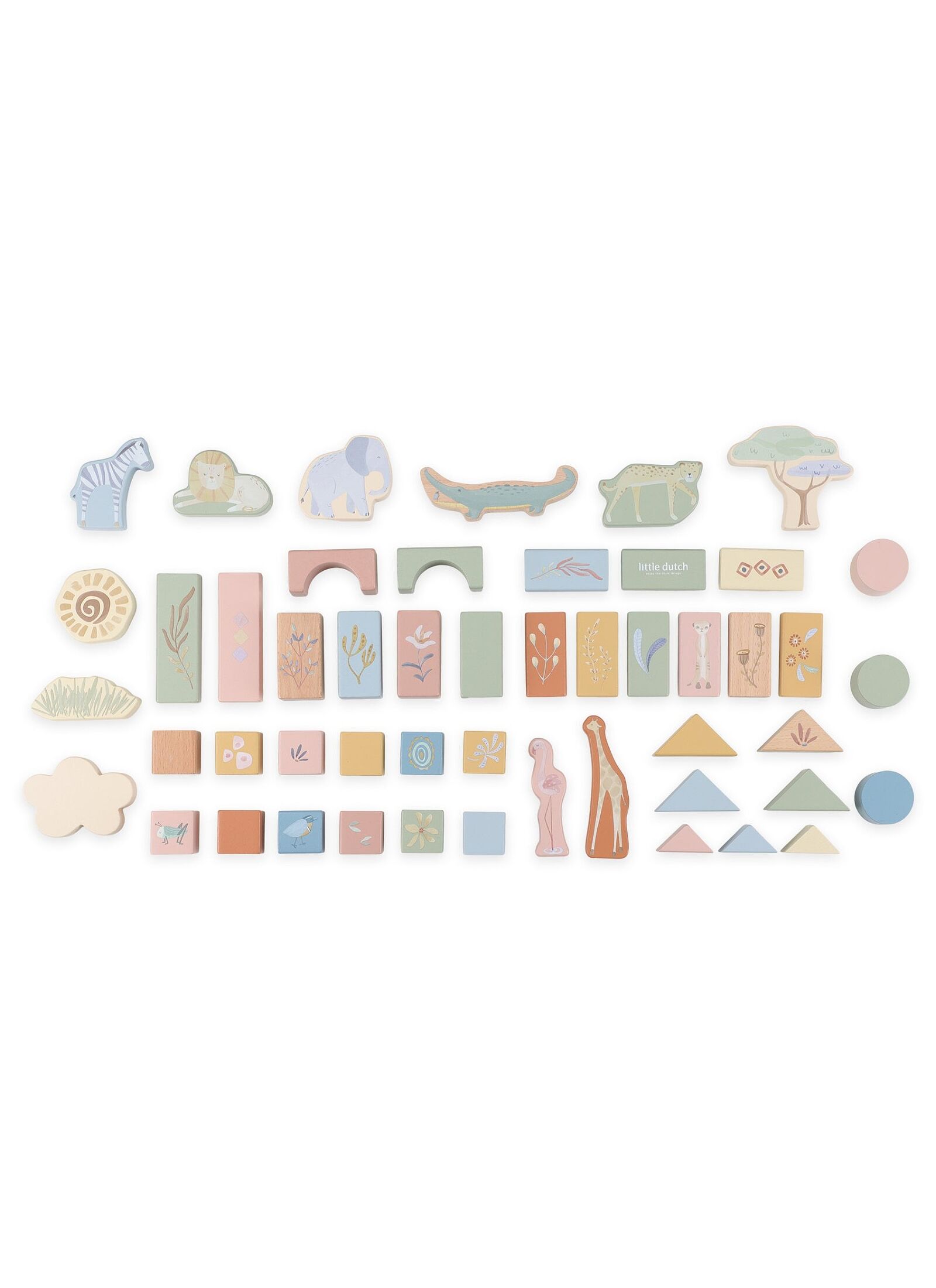 BUILDING BLOCKS SAFARI FRIENDS