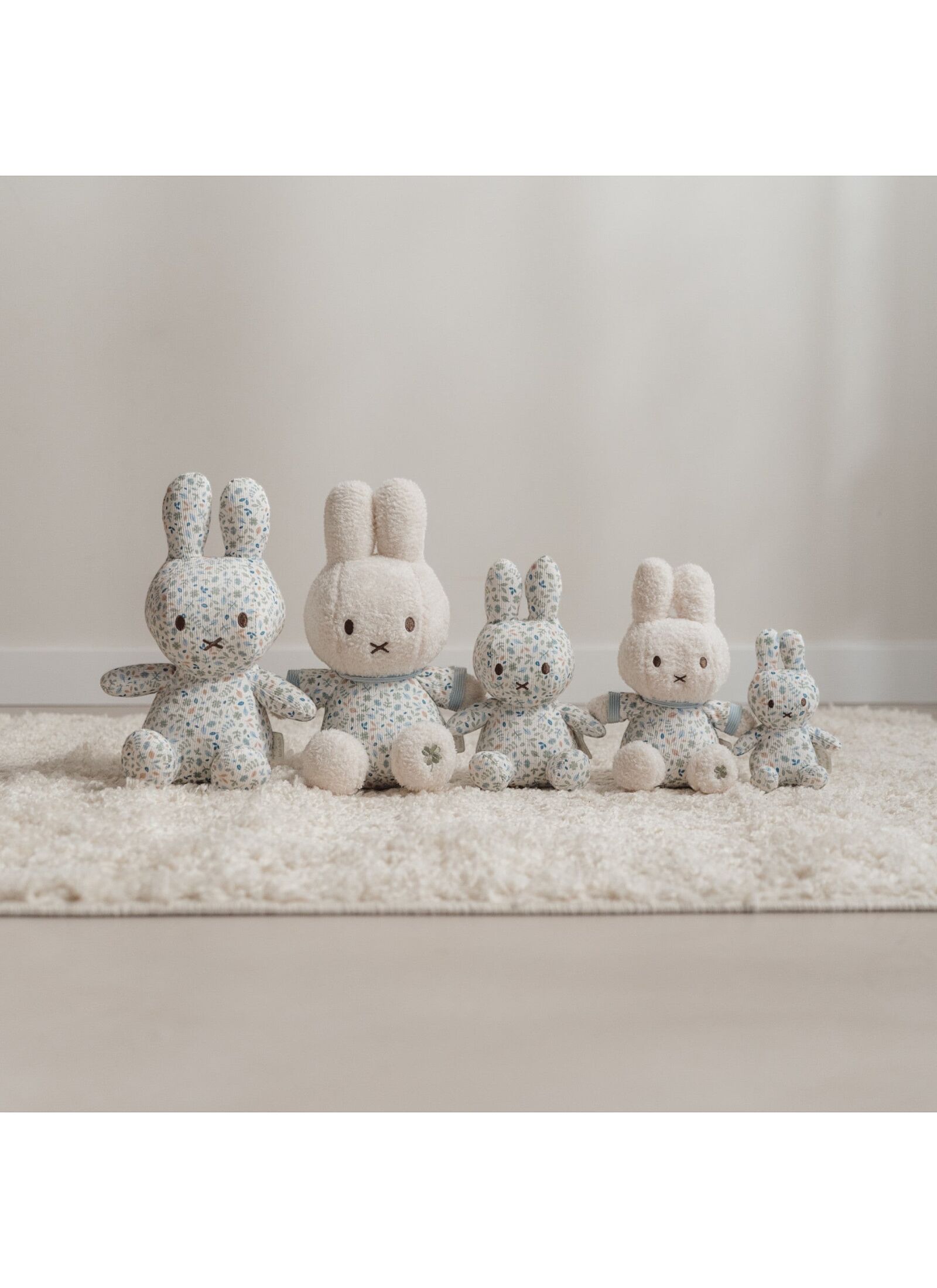 SOFT TOY 30CM MIFFY LUCKY LEAVES
