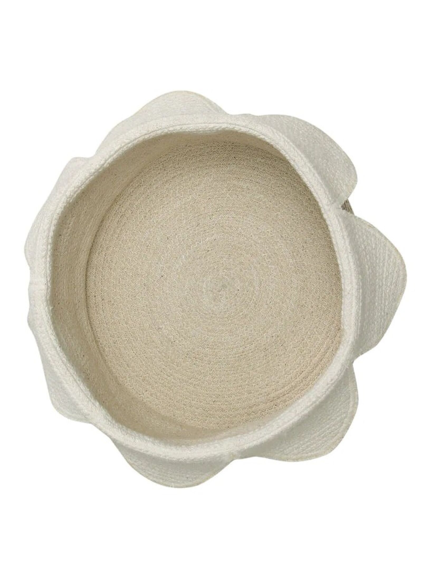 BASKET PETALS IVORY (20X33)