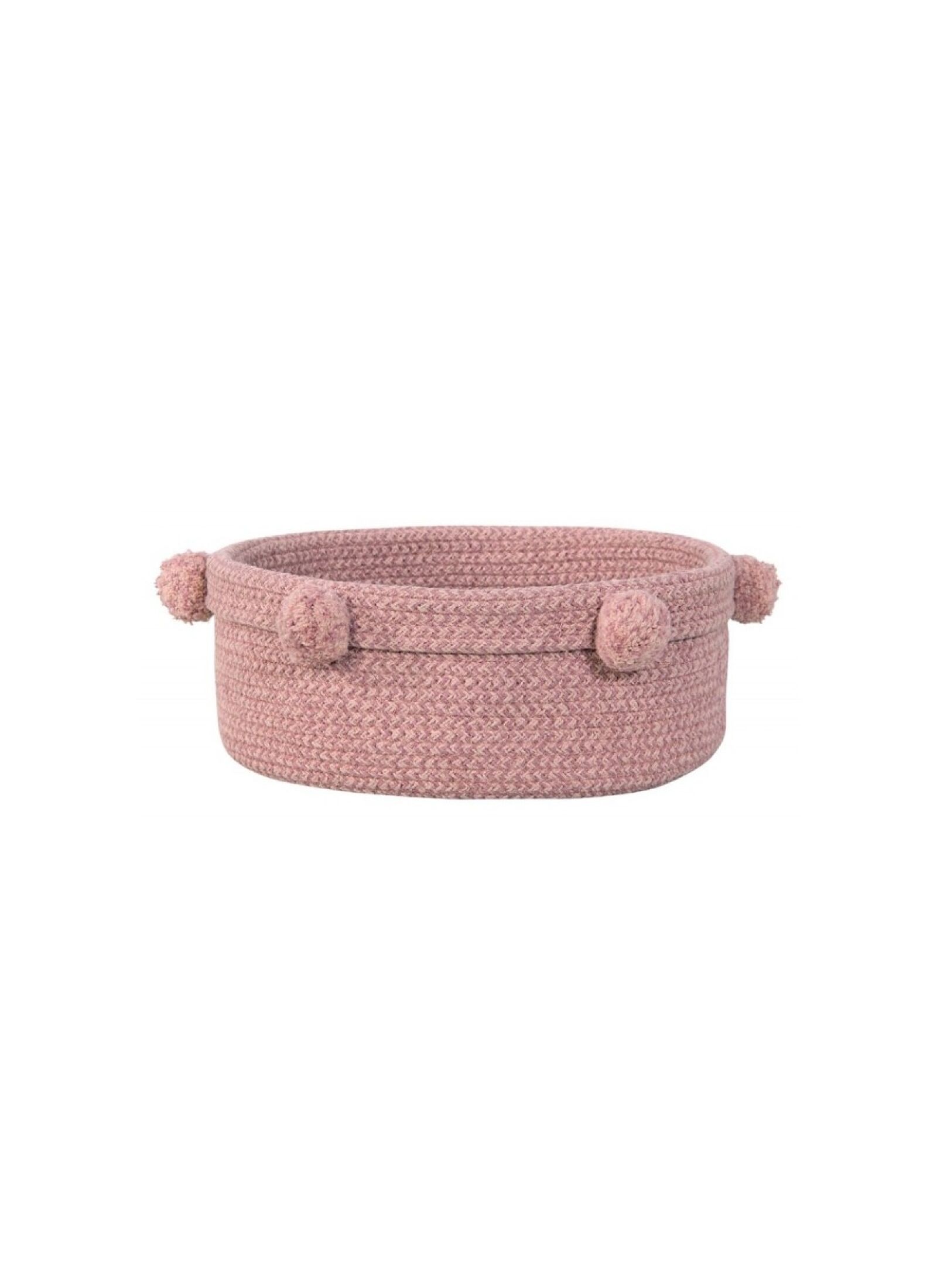 BASKET TRAY ASH ROSE (30X12)