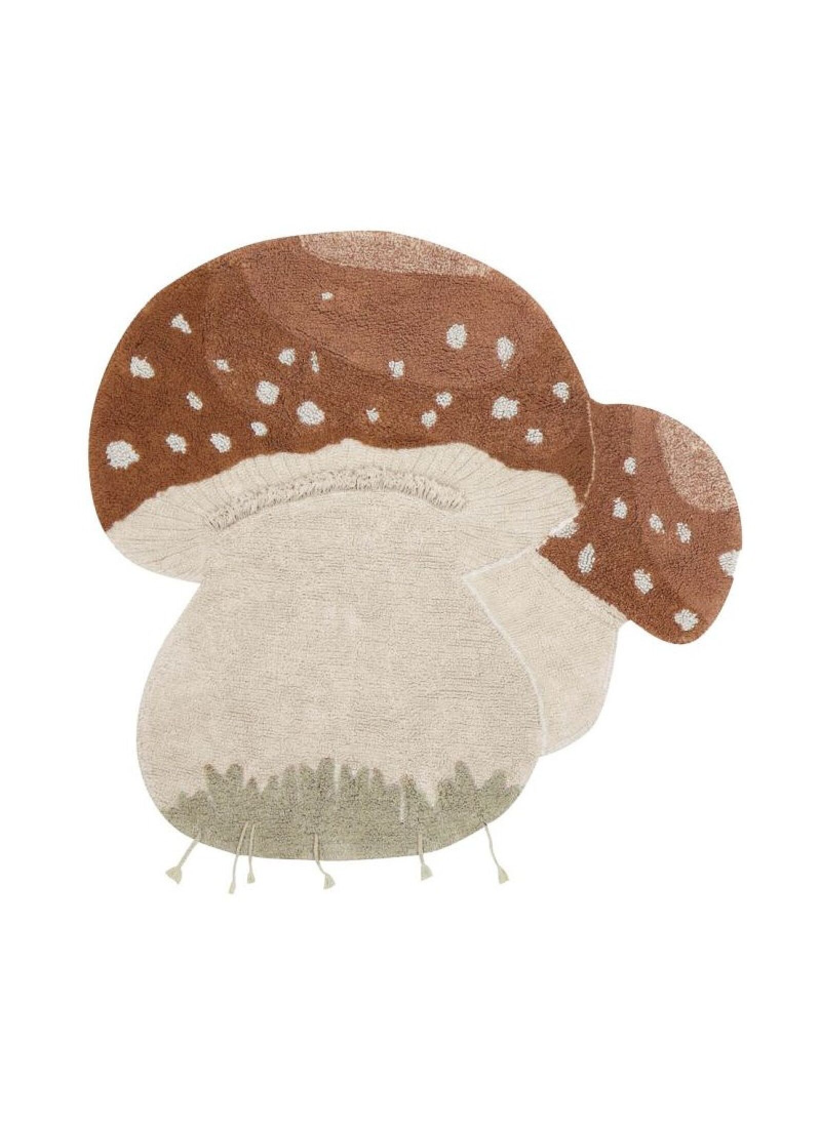 RUG BOLETUS MUSHROOMS (120X120)
