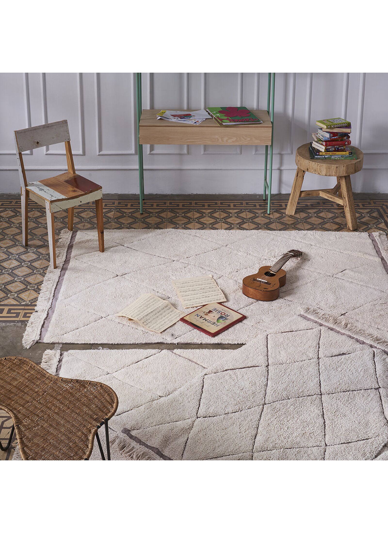 RUG RUGCYCLED BEREBER (90X130)