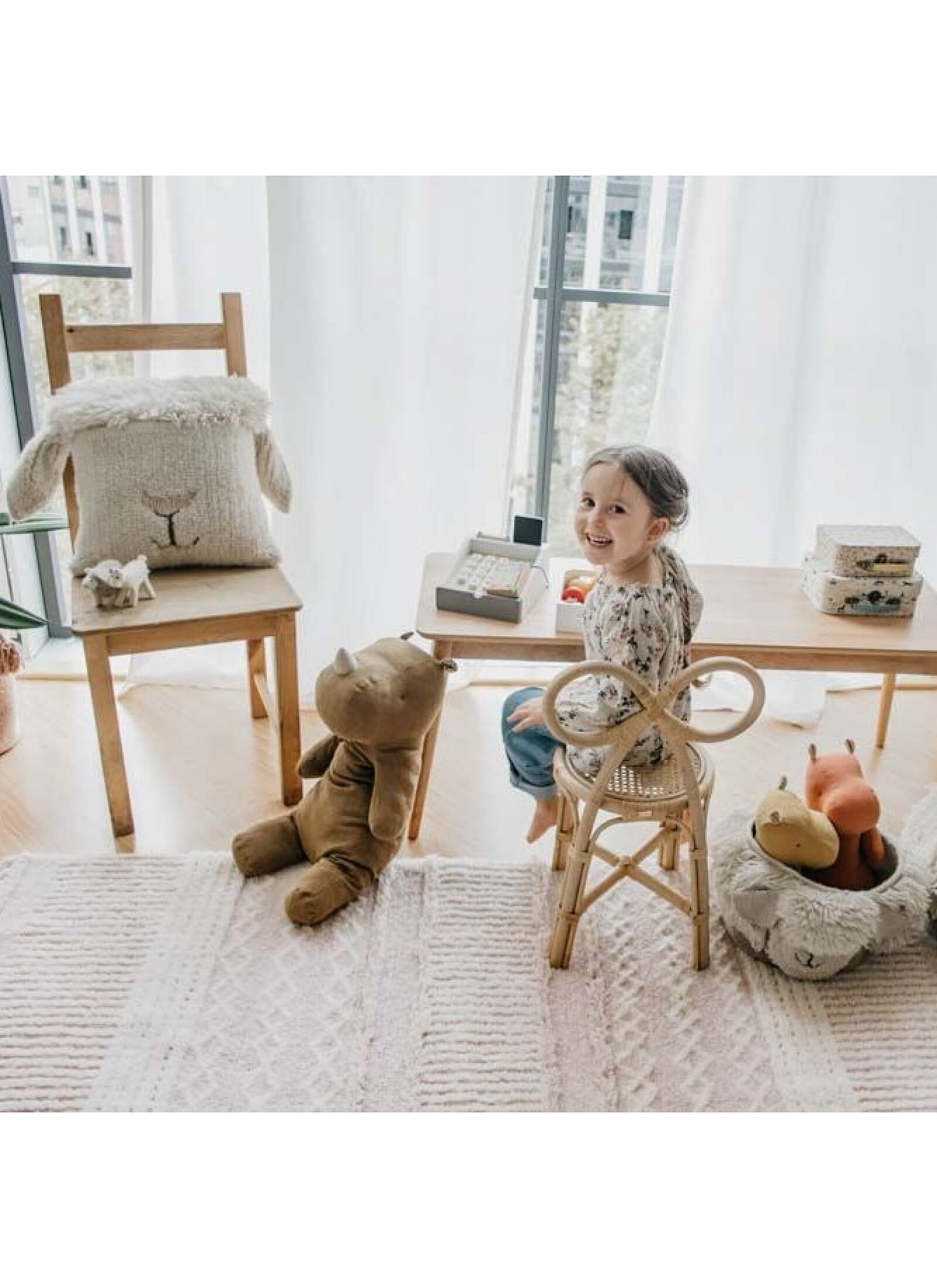 CARPET WOOLABLE ARI ROSE (140X200)