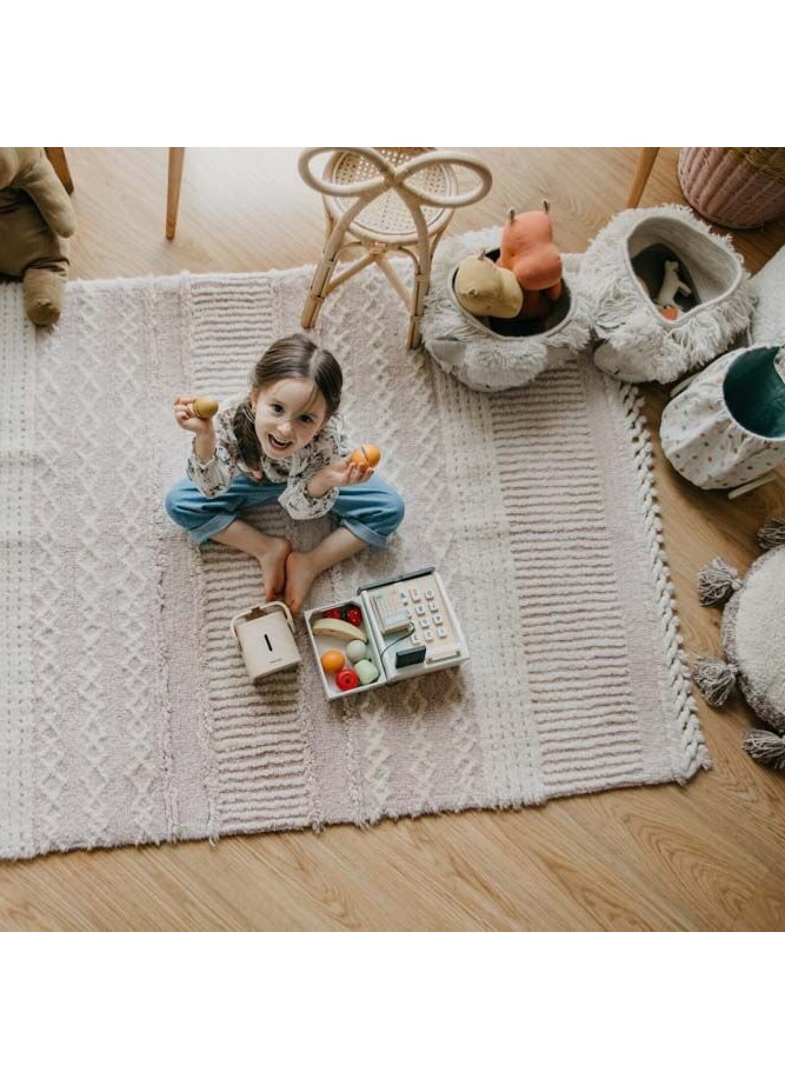 CARPET WOOLABLE ARI ROSE (140X200)