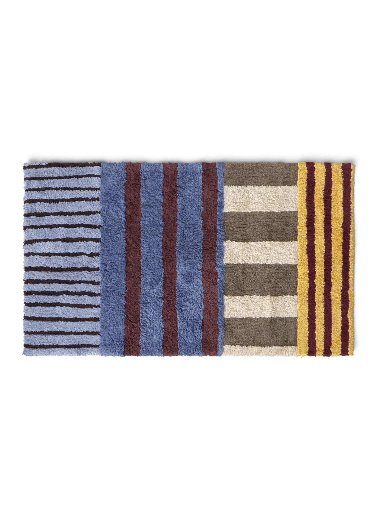 RUG COLOR ON INDIGO BLUE (80X140)