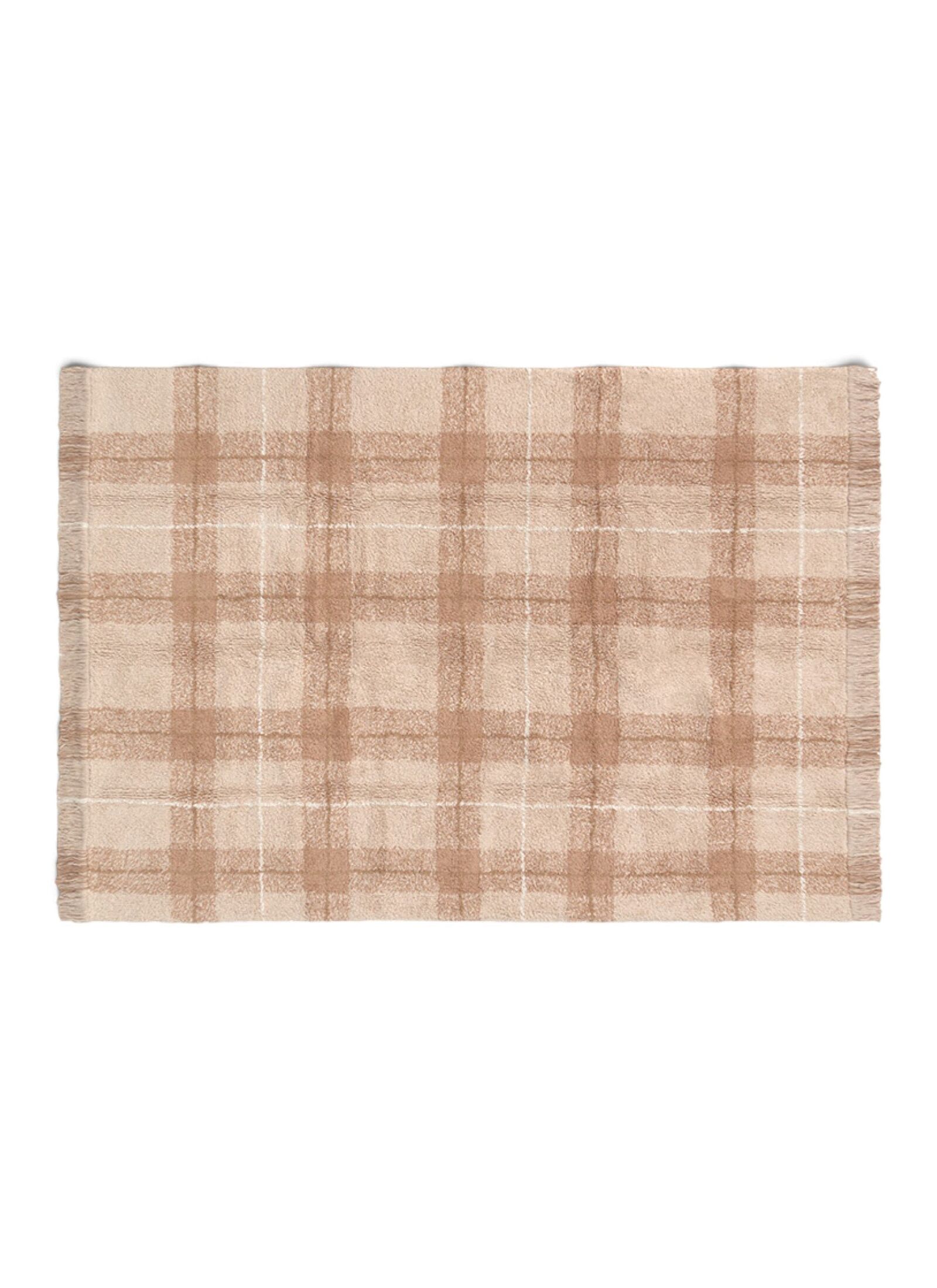 RUG TARTAN ROSE (140X190)