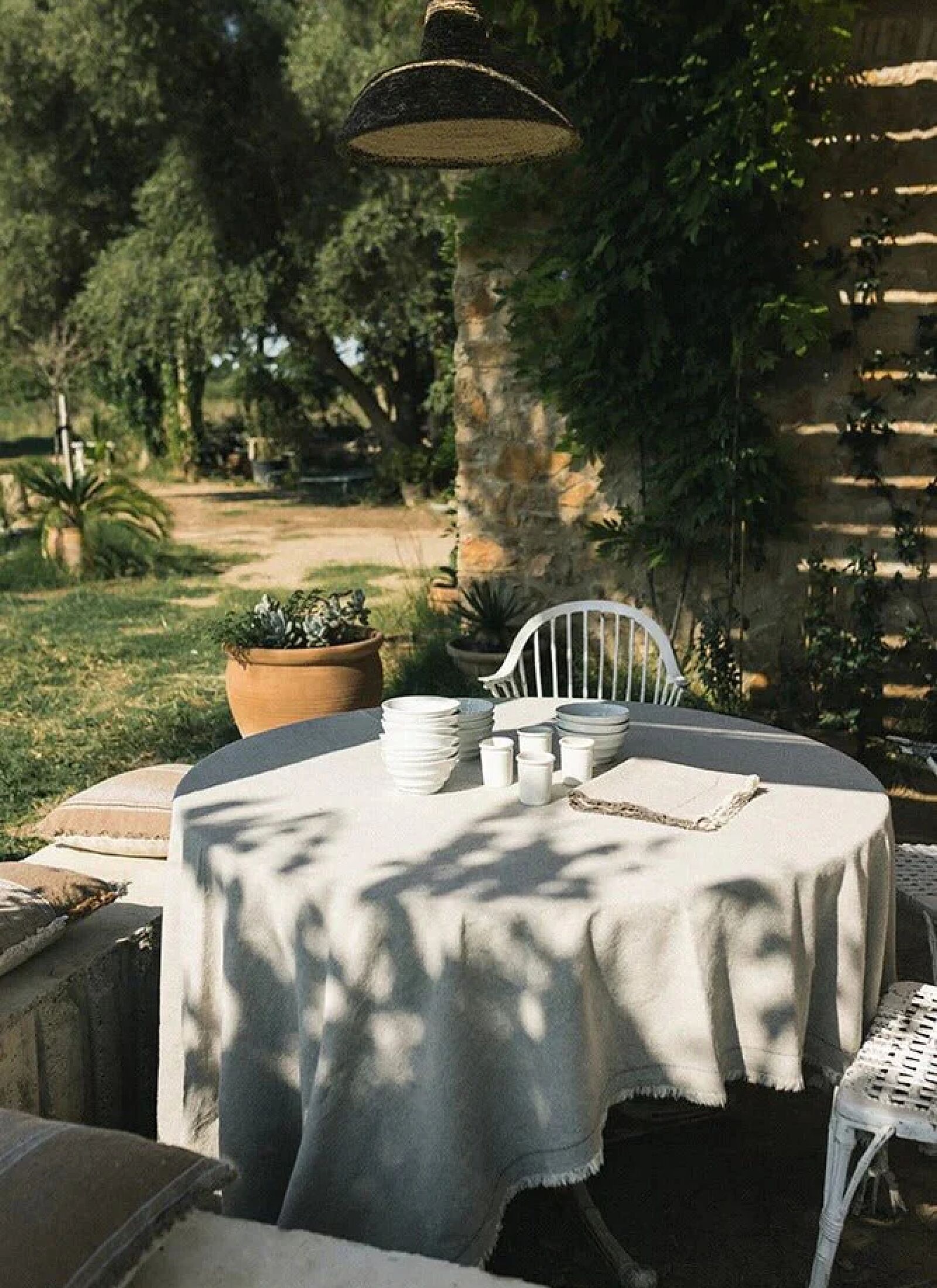 TABLECLOTH GREIGE