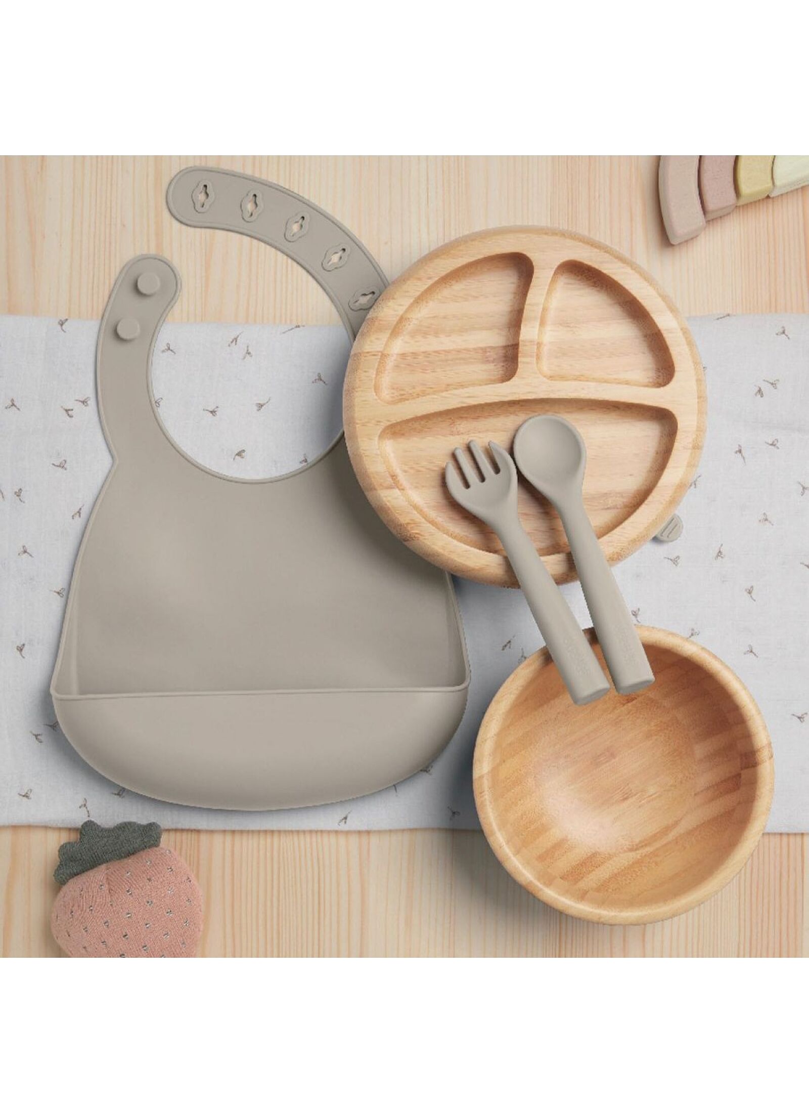 BAMBOO DINNER SET TRUFFLE