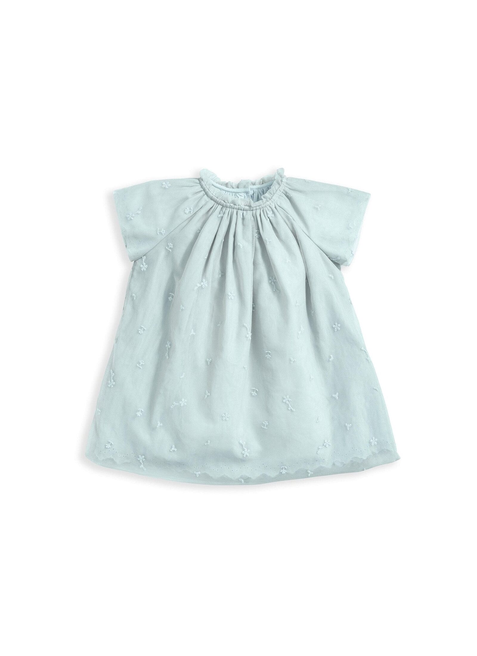 DRESS PASTEL GREEN