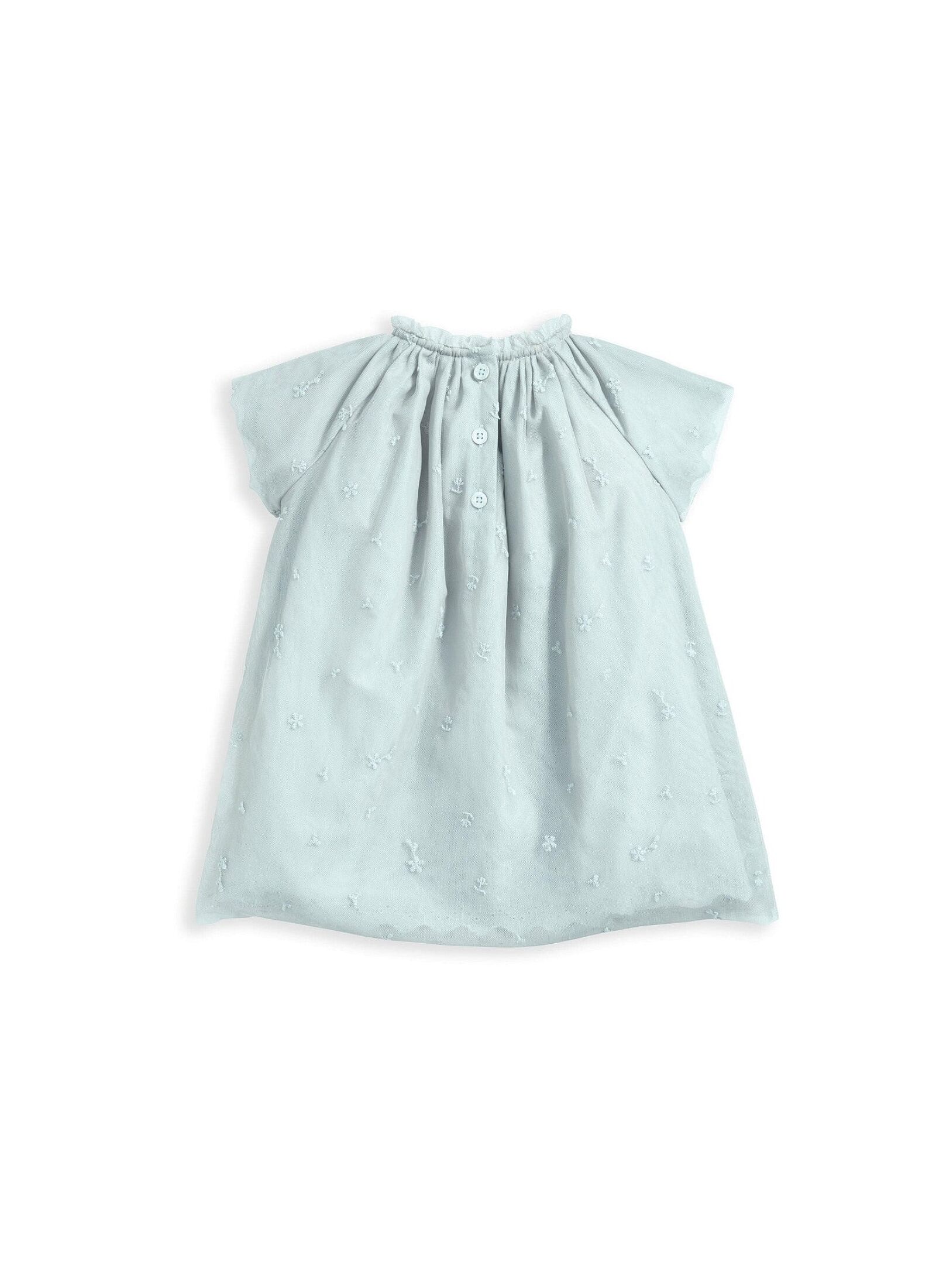 DRESS PASTEL GREEN