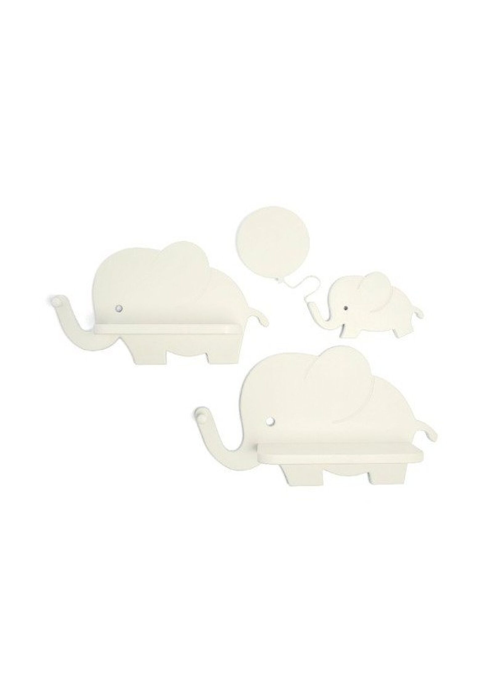 SHELVES &AMP; NIGHT LIGHT ELEPHANT