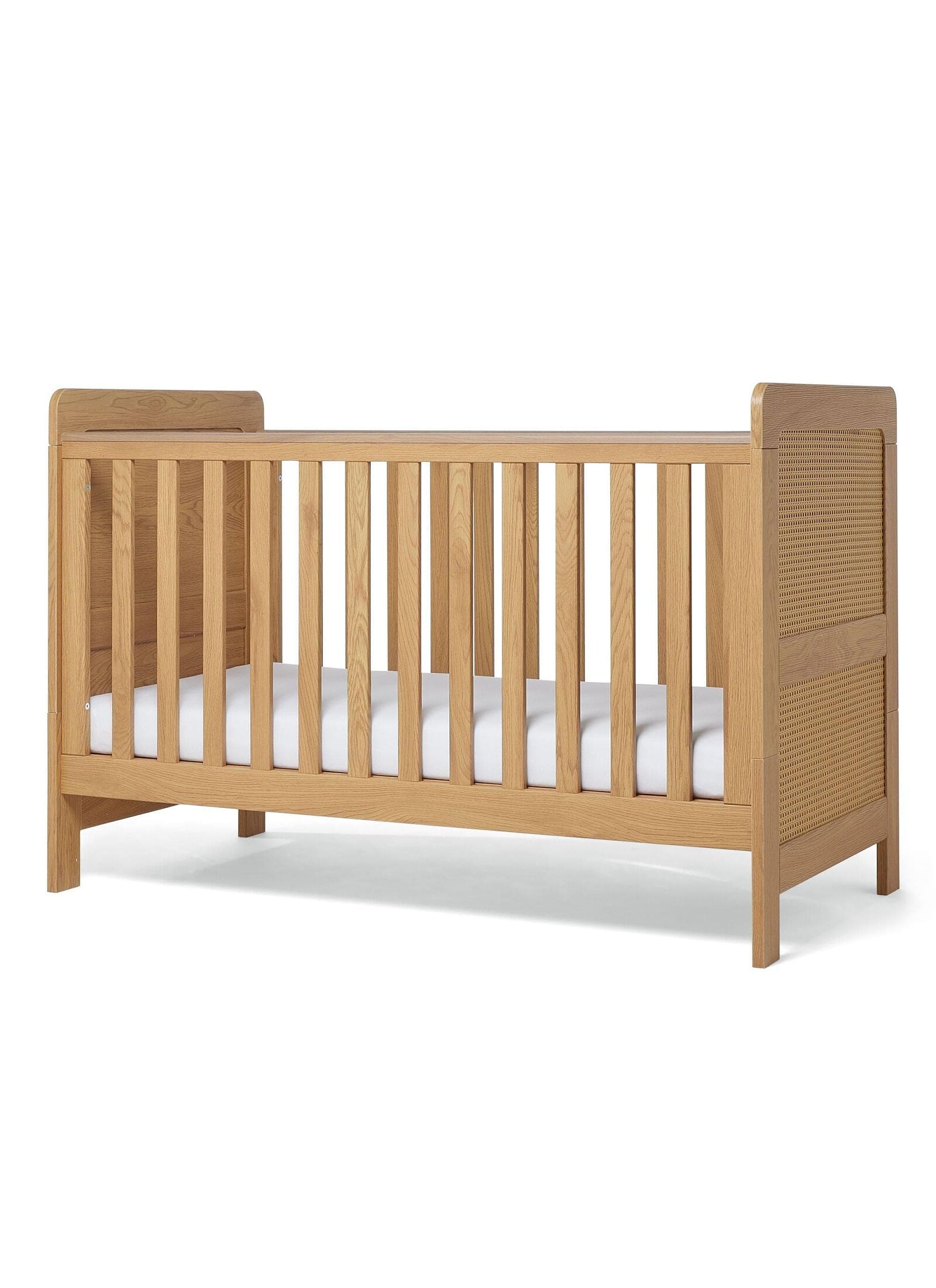 CRIB &AMP; DRESSER CHANGER UNIT ESNA OAK/RATTAN