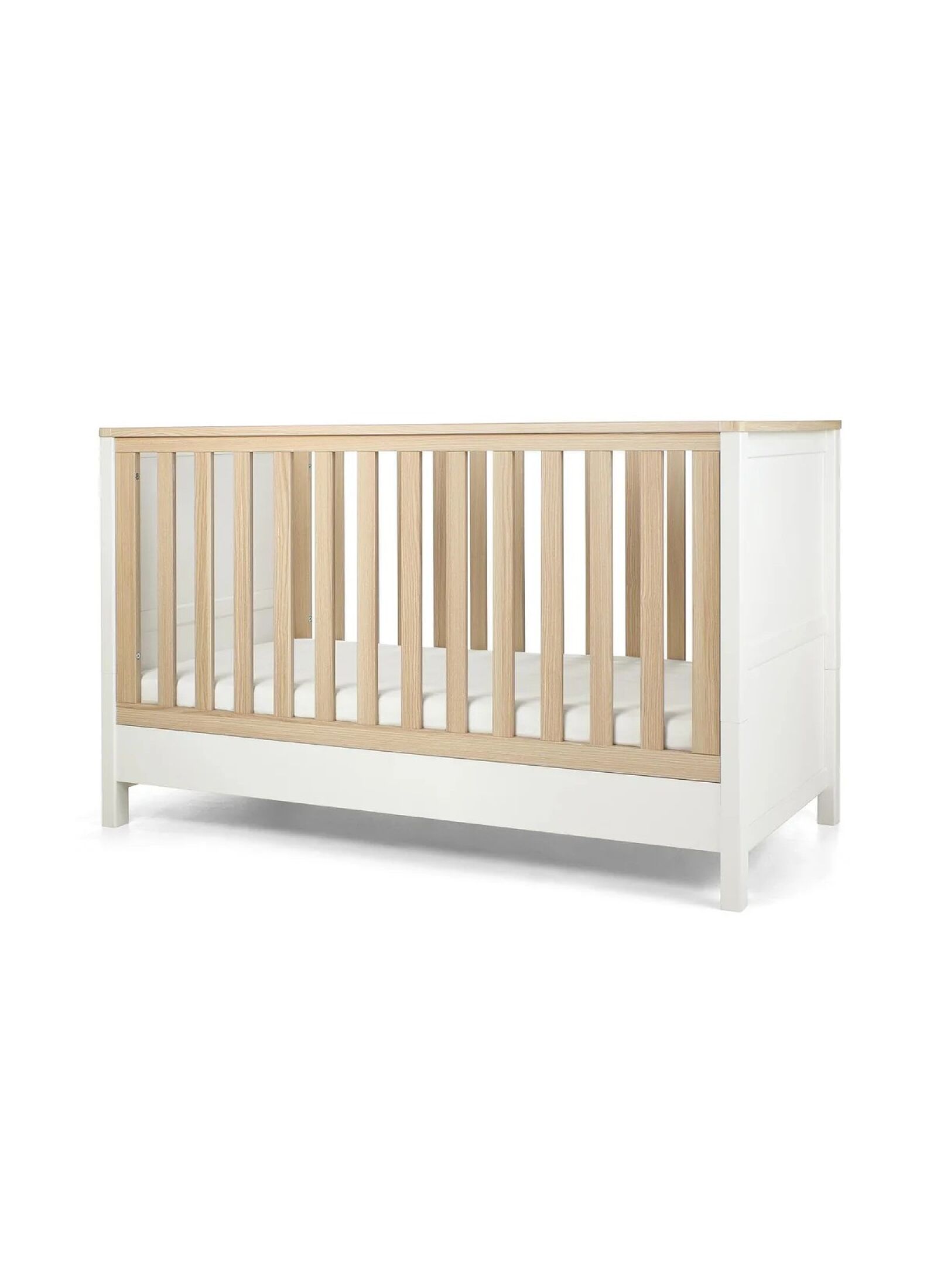 CRIB &AMP; DRESSER-CHANGER UNIT HARWELL WHITE/NATURAL
