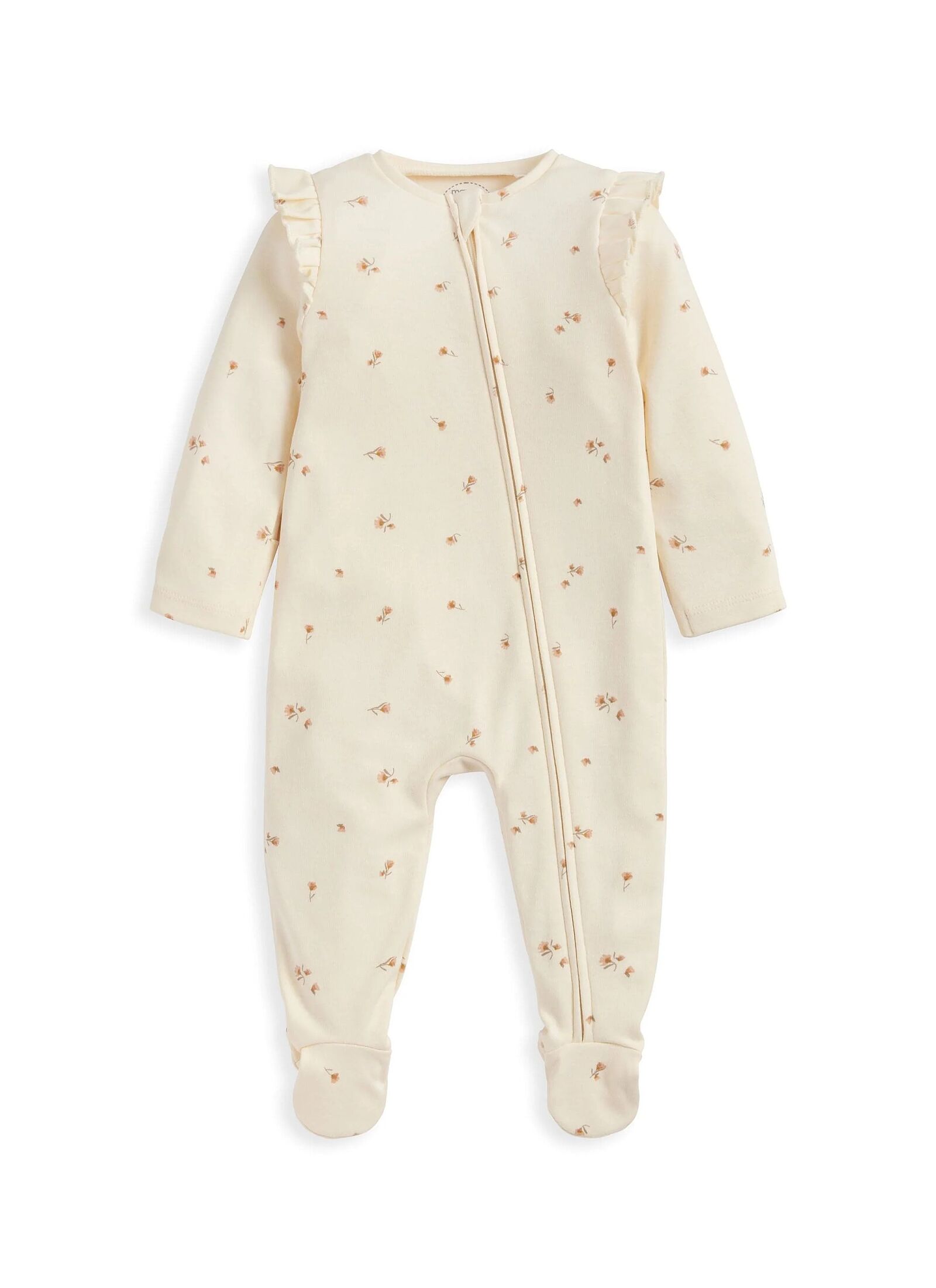 LONG-SLEEVED JUMPSUIT FLORAL