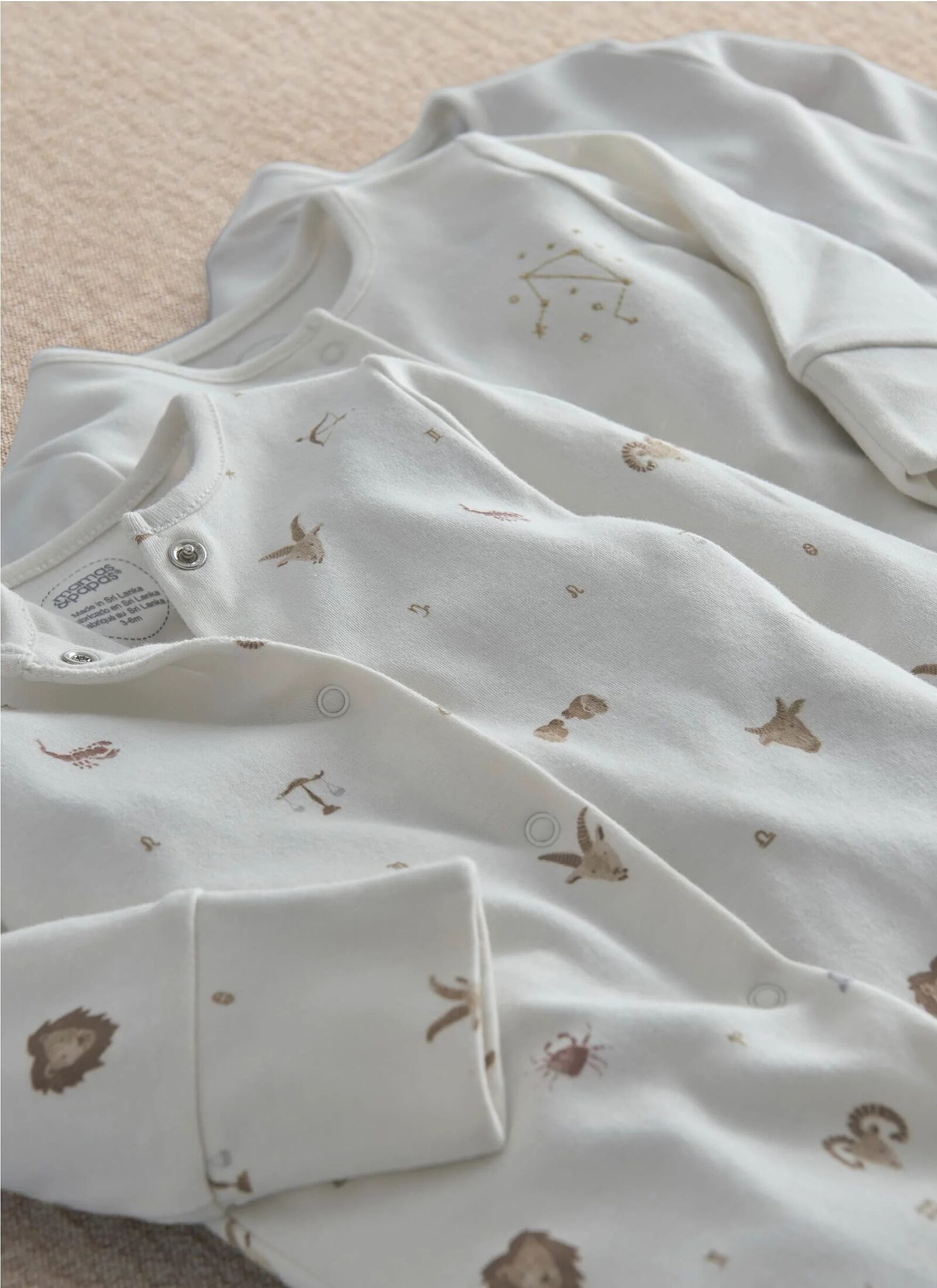 SLEEPSUITS 3PCS HOROSCOPE