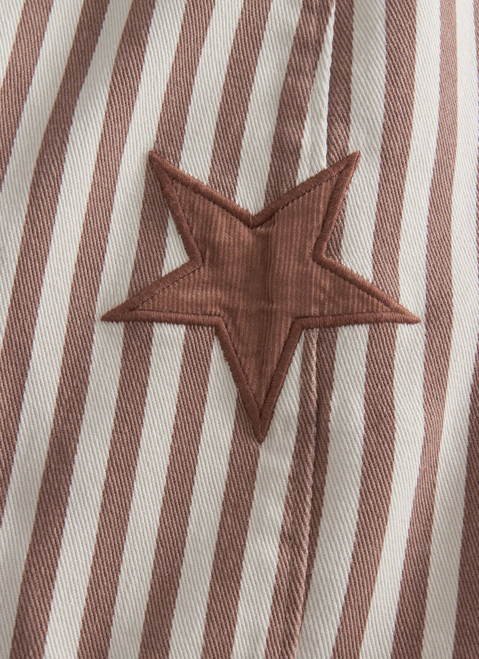 STRIPE OVERALLS AND T-SHIRT SET