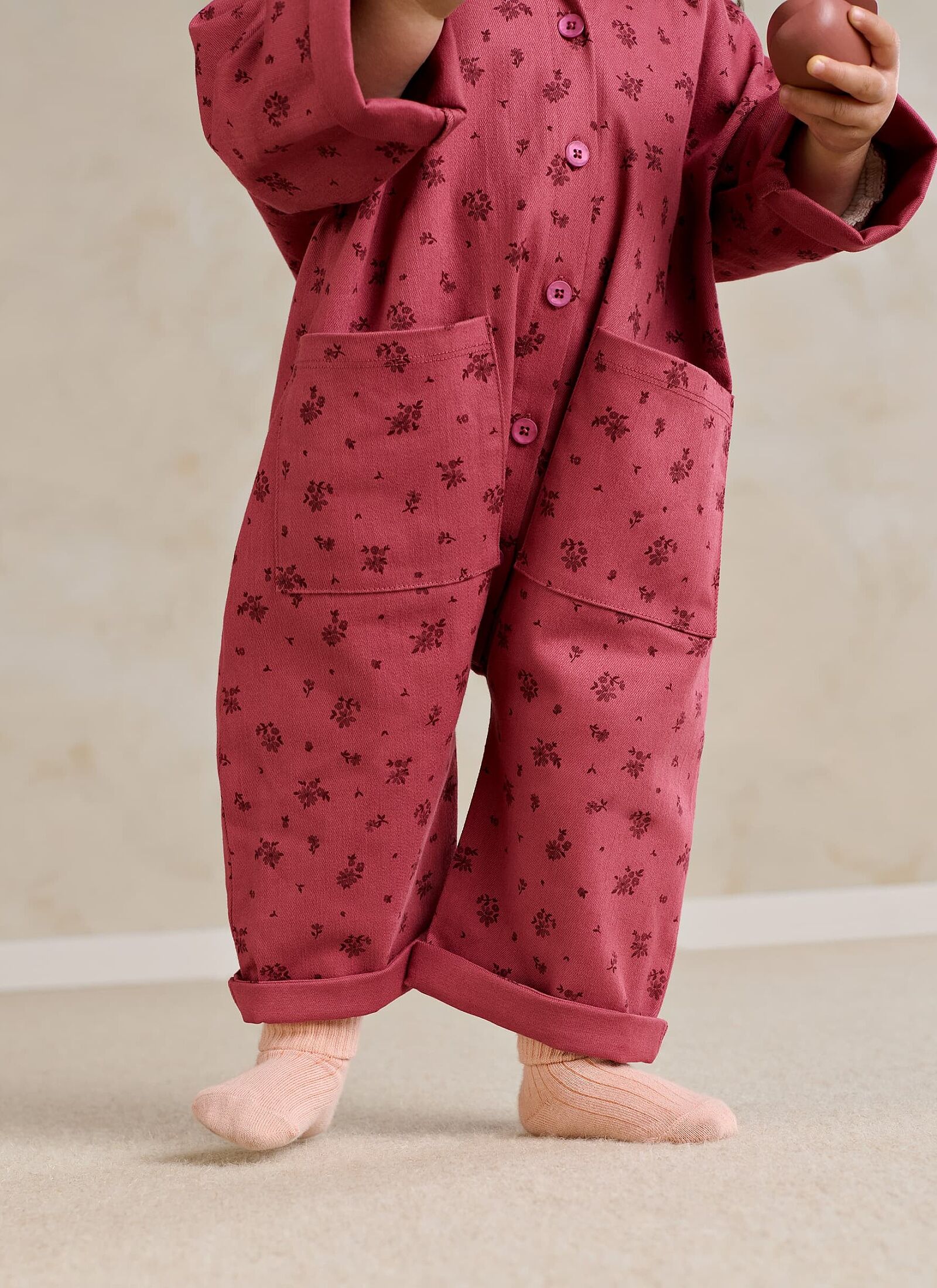 LION JUMPSUIT FLORAL