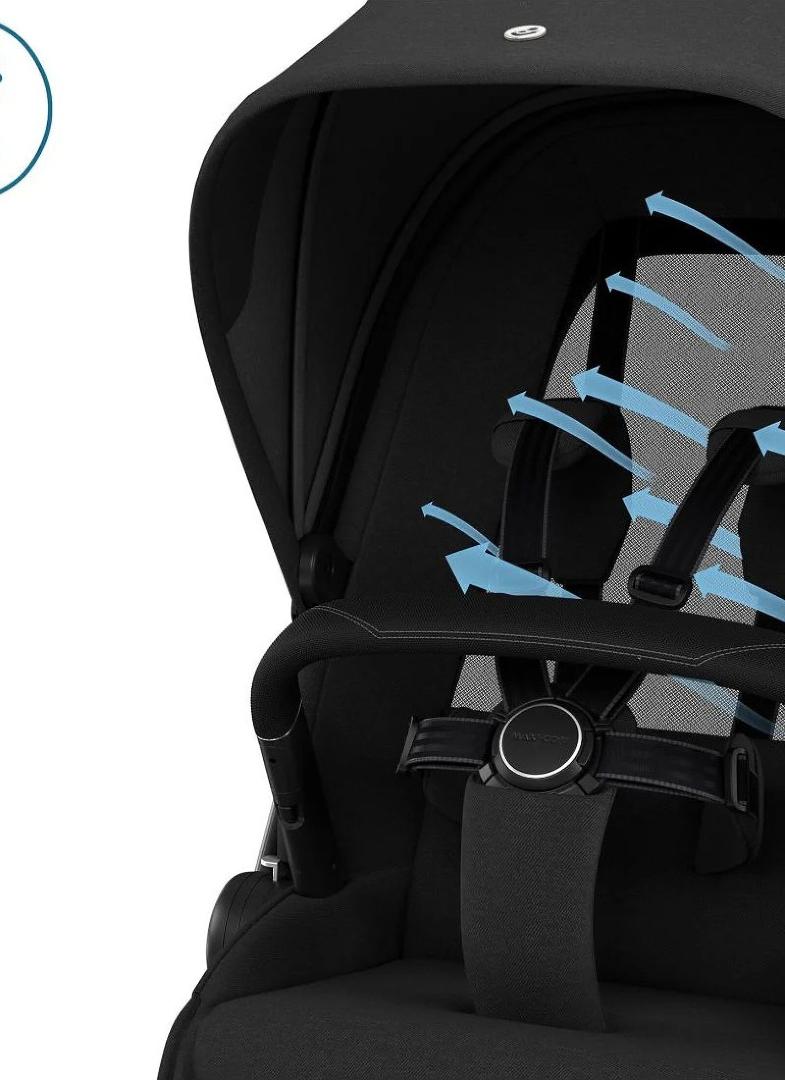 STROLLER FAME TWILLIC BLACK