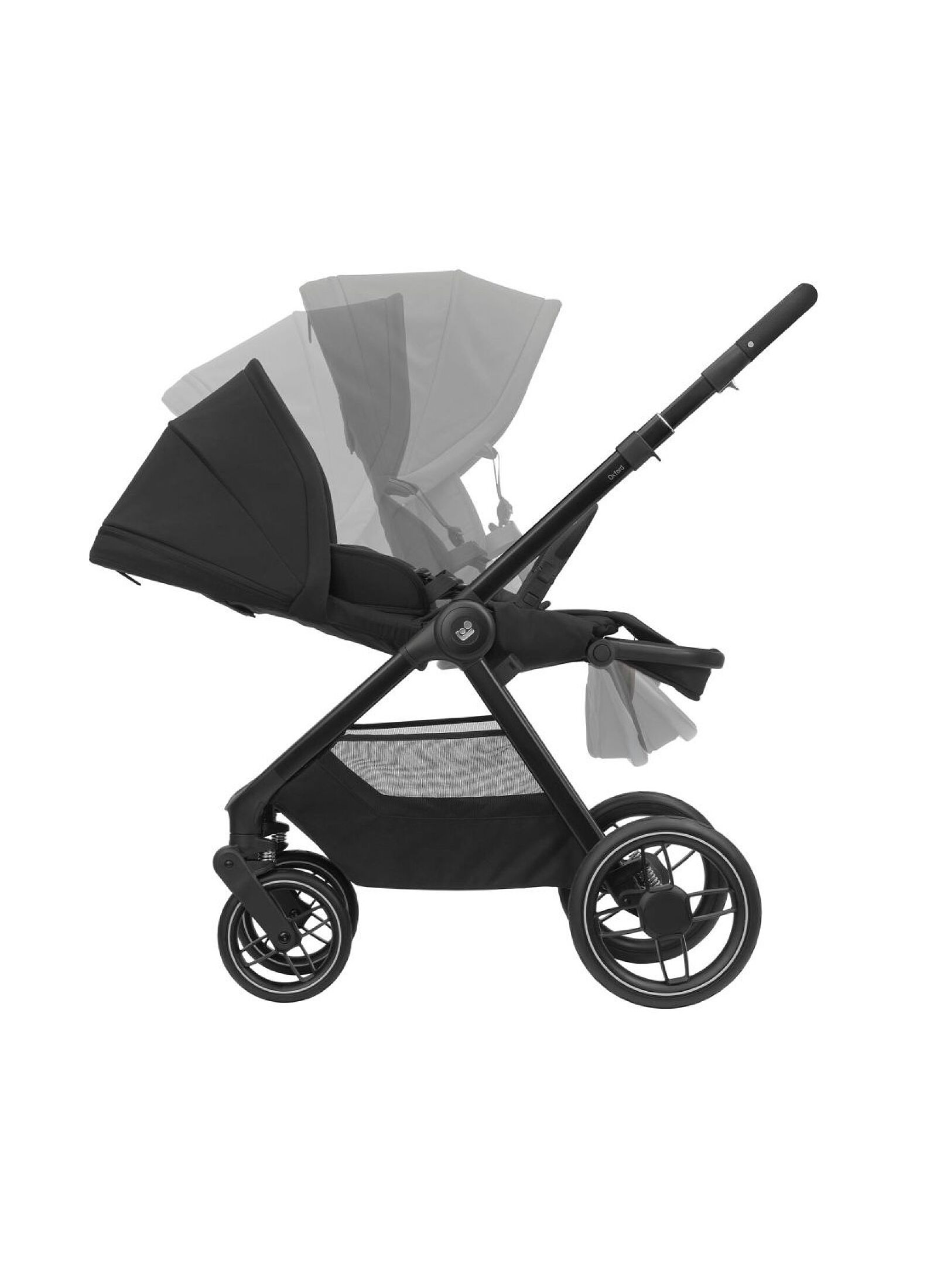 STROLLER OXFORD TWILLIC BLACK