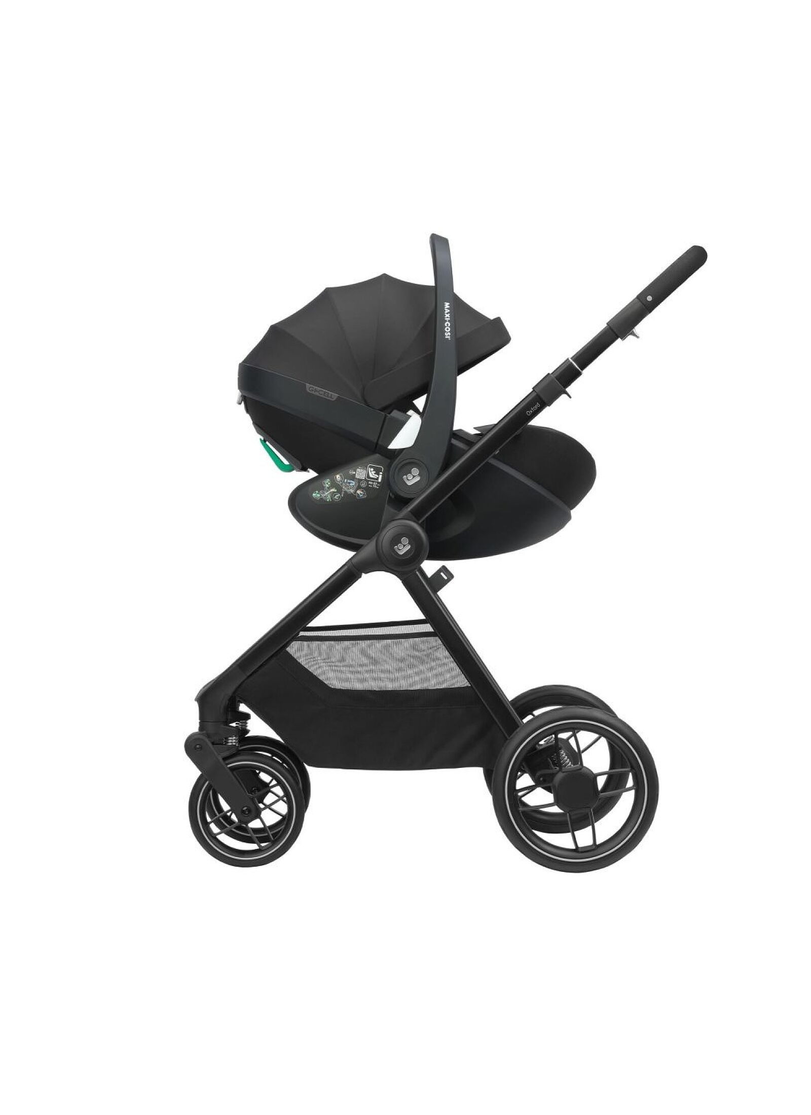 STROLLER OXFORD TWILLIC BLACK