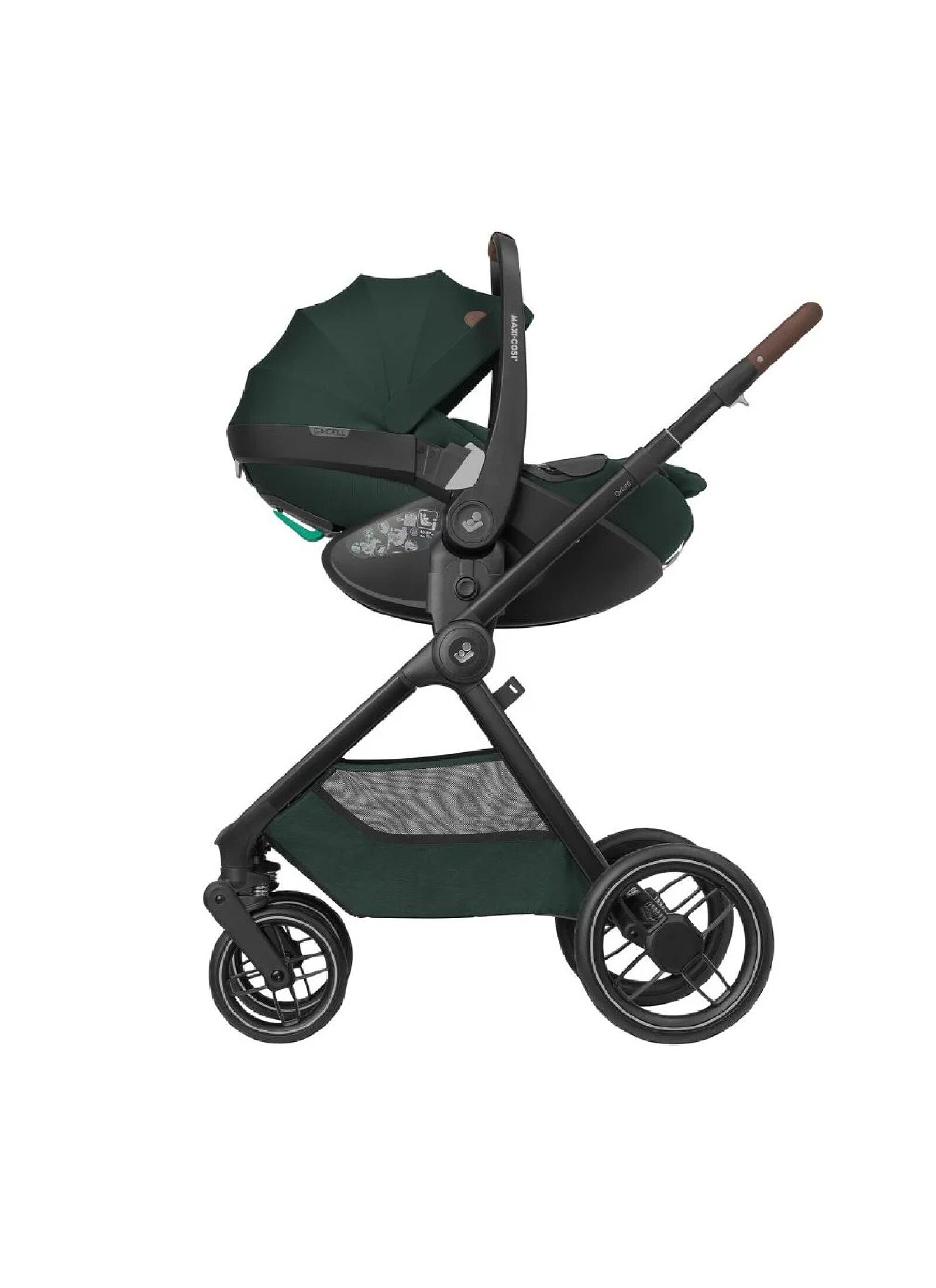 STROLLER OXFORD TWILLIC GREEN