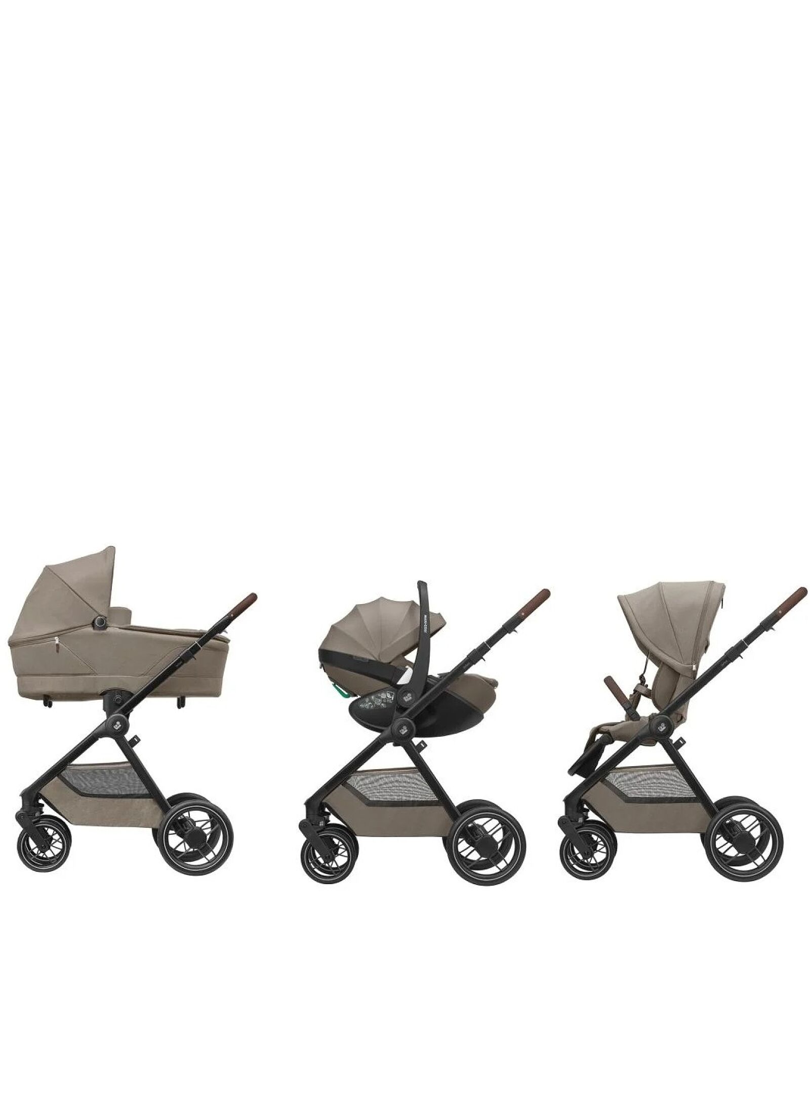 STROLLER OXFORD TWILLIC TRUFFLE