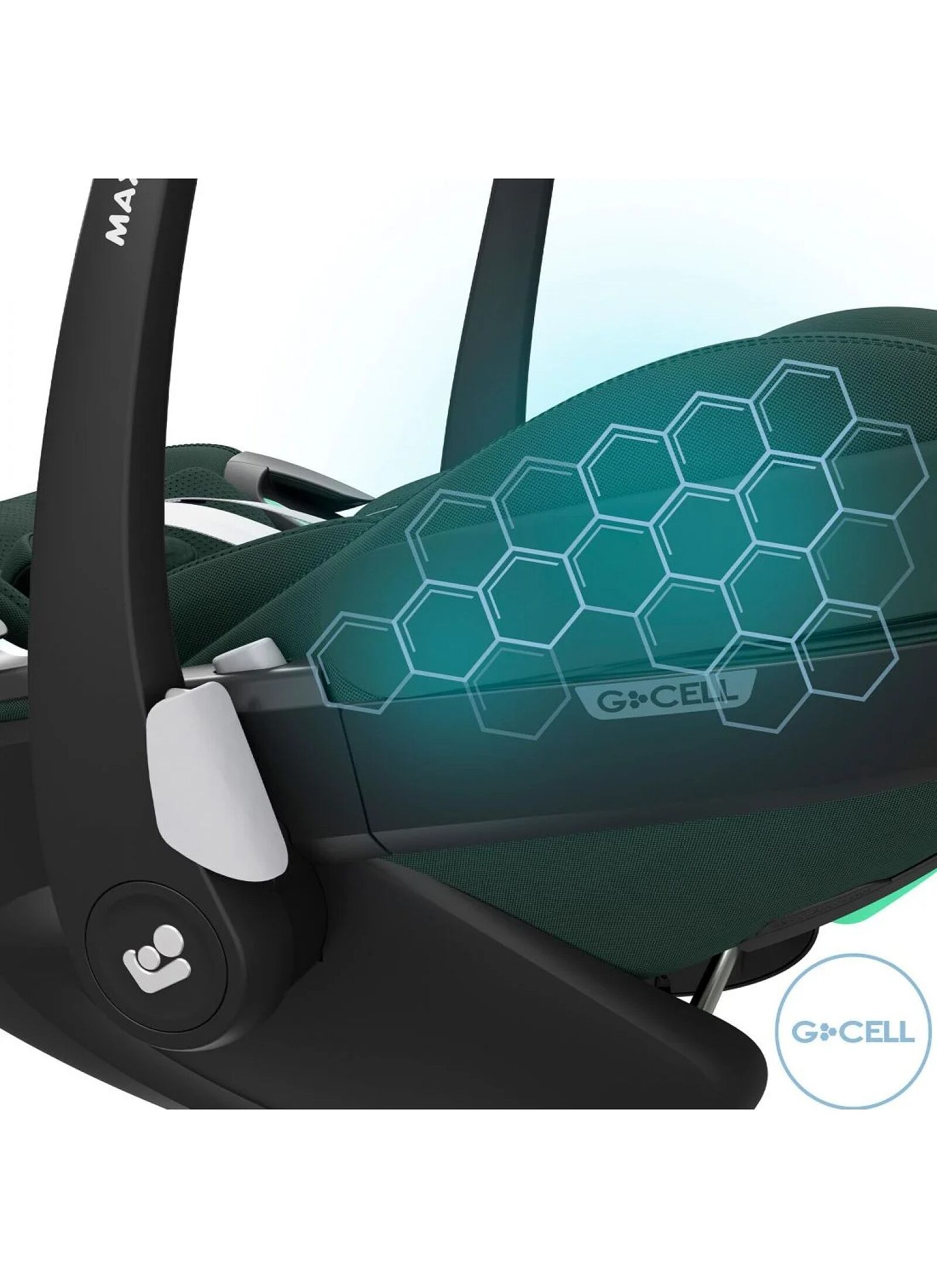 CAR SEAT PEBBLE 360 PRO2 TWILLIC GREEN