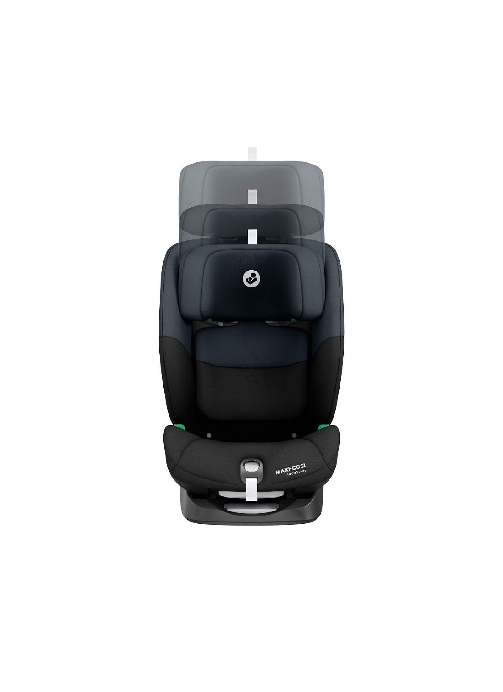 CAR SEAT TITAN S I-SIZE TONAL BLACK