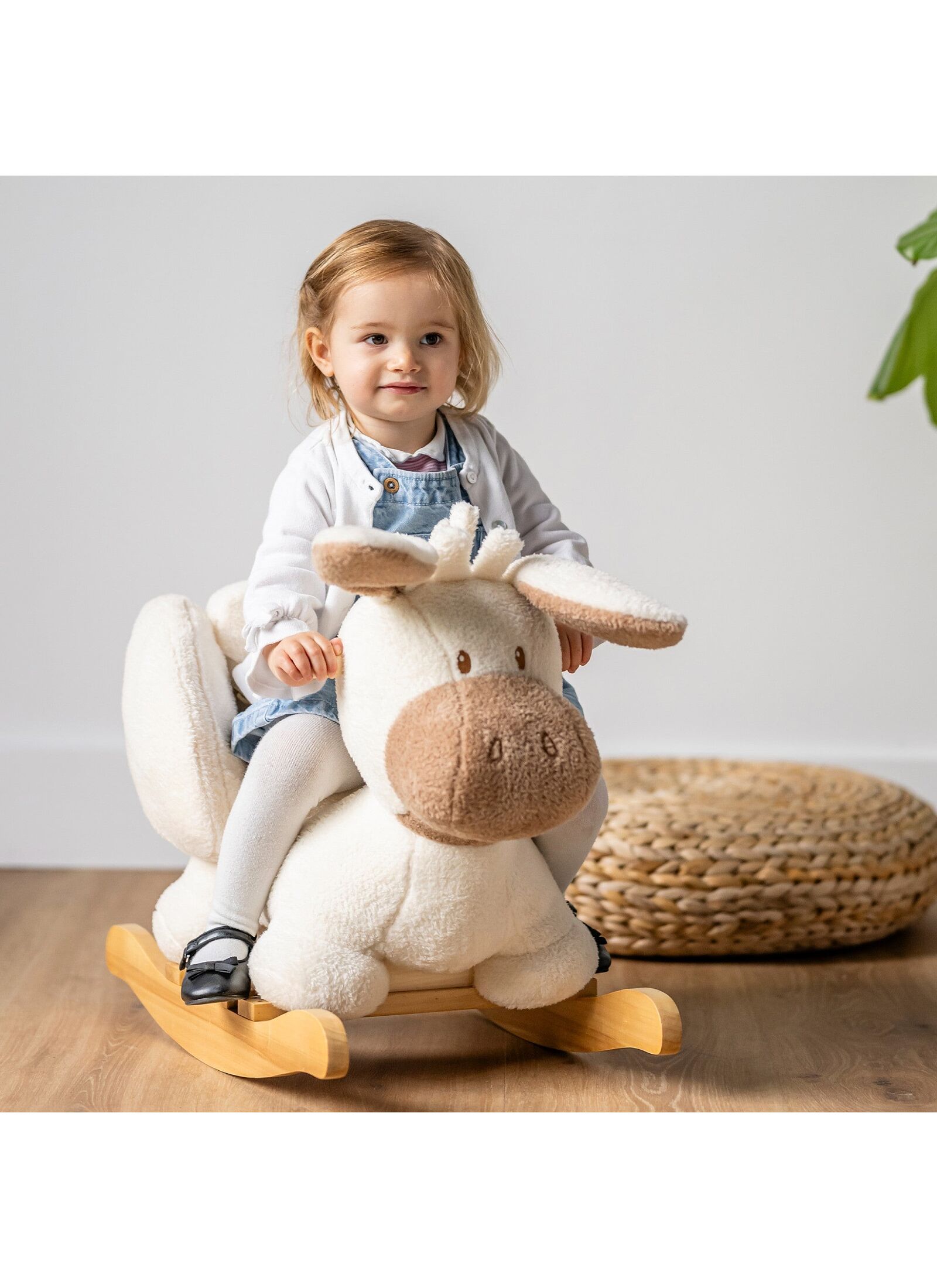 ROCKING DONKEY ECRU