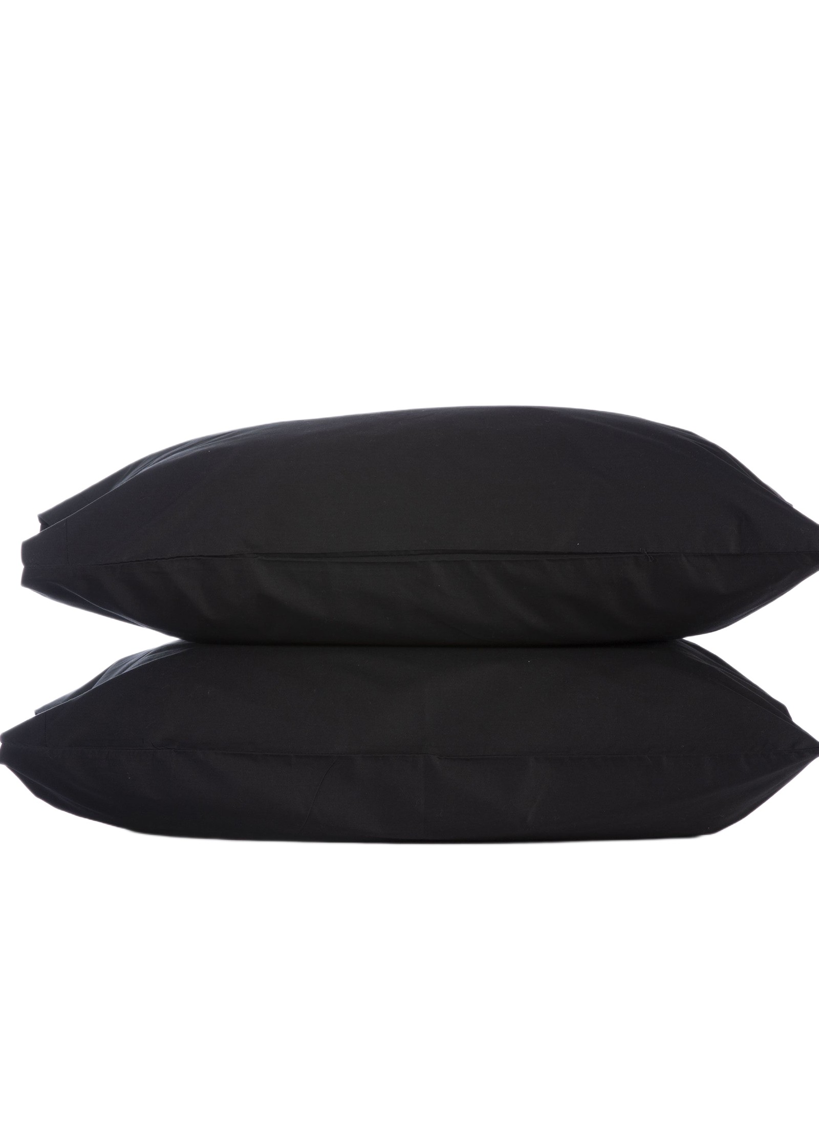 PILLOWCASE SET BASIC BLACK