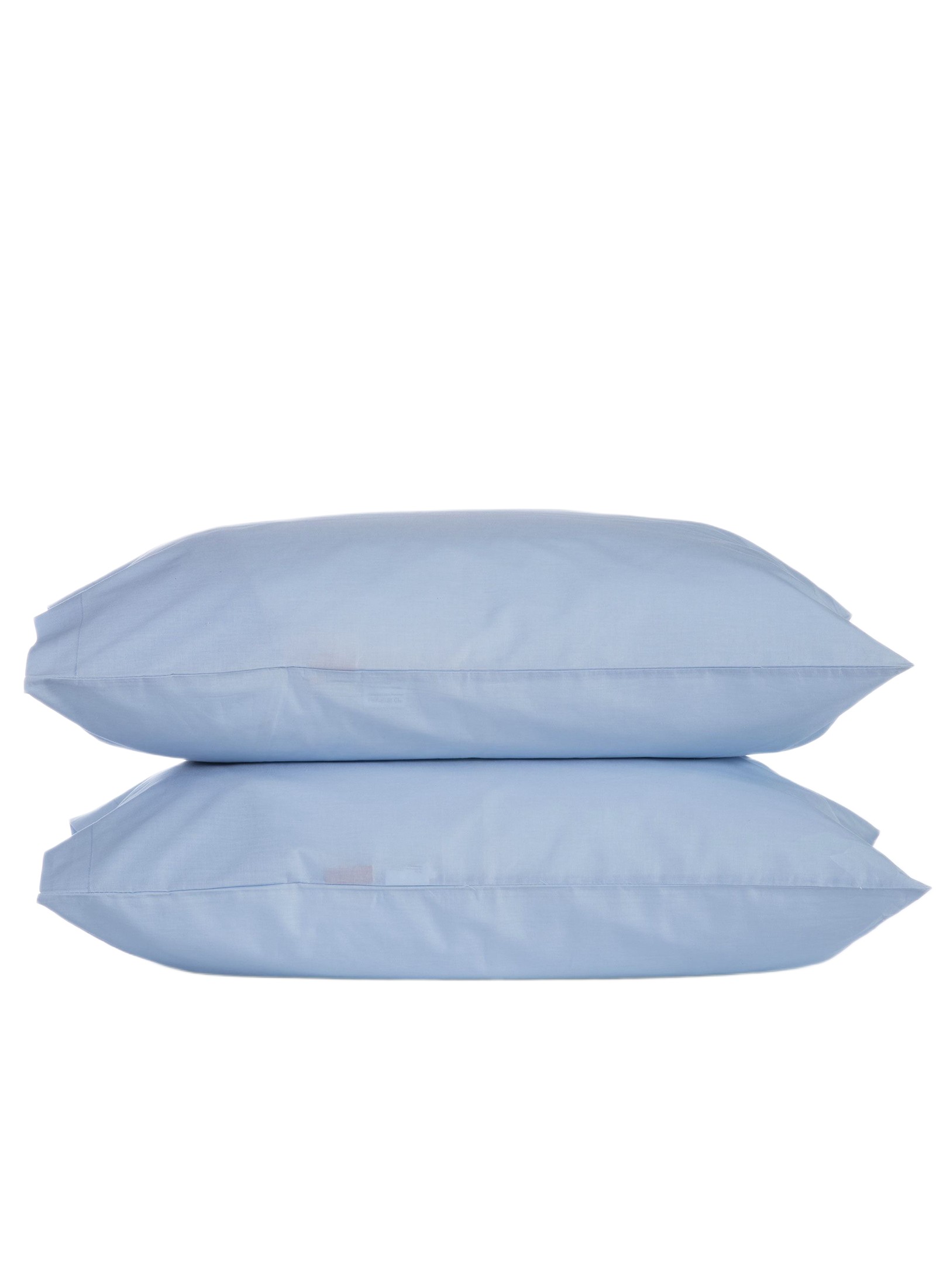 PILLOWCASE SET BASIC LIGHT BLUE