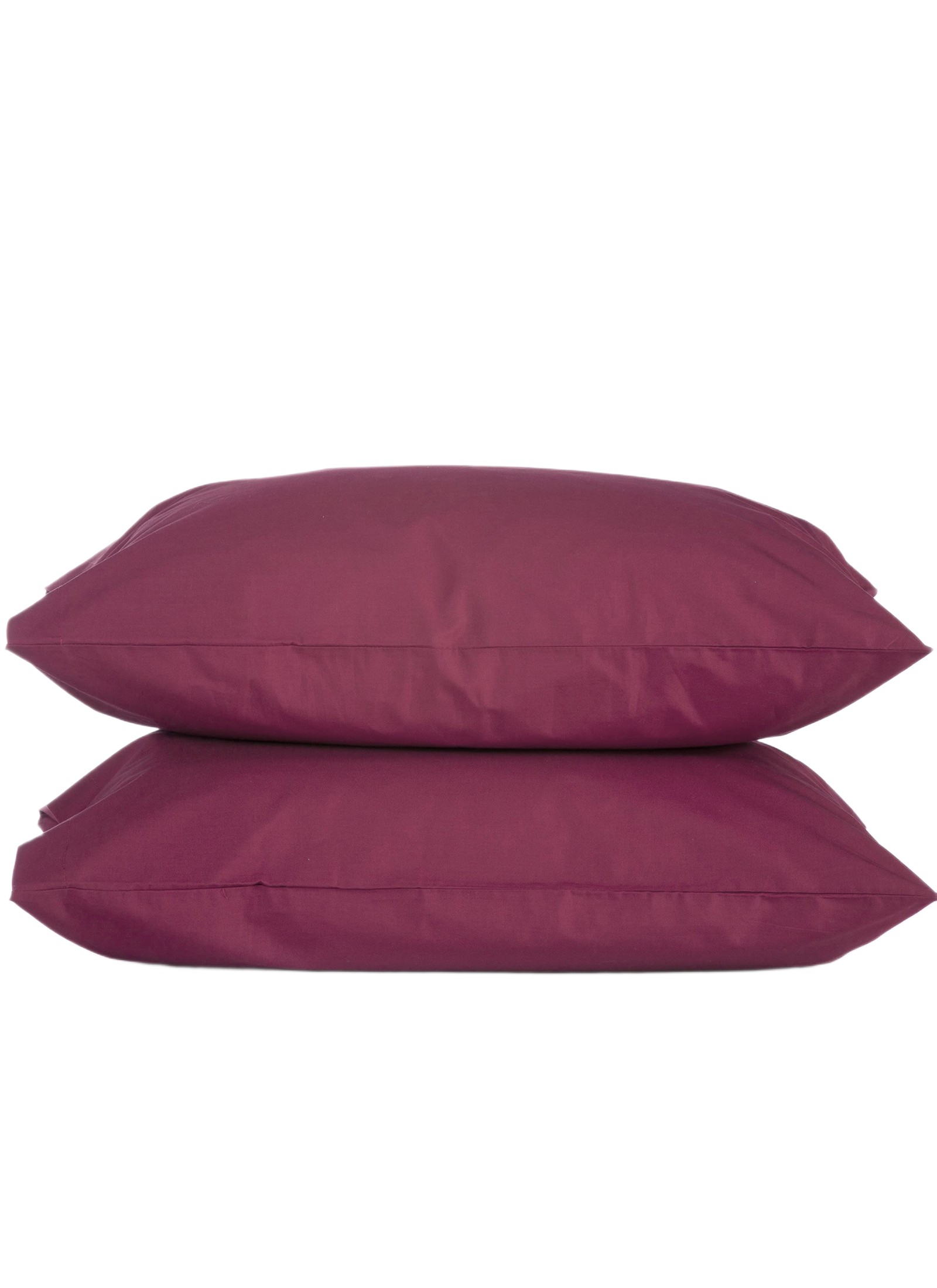 PILLOWCASE SET BASIC BORDO
