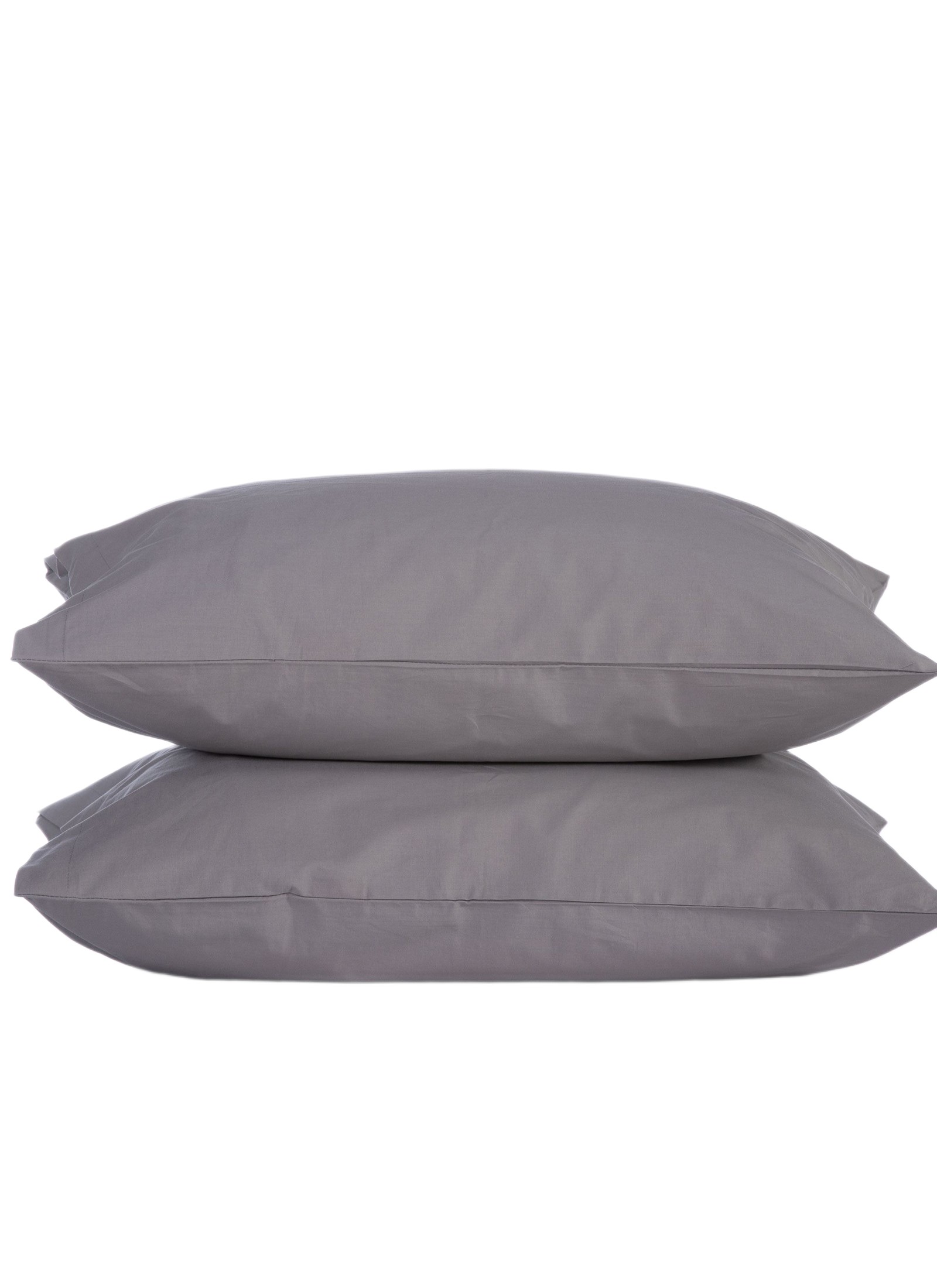 PILLOWCASE SET BASIC LIGHT GREY