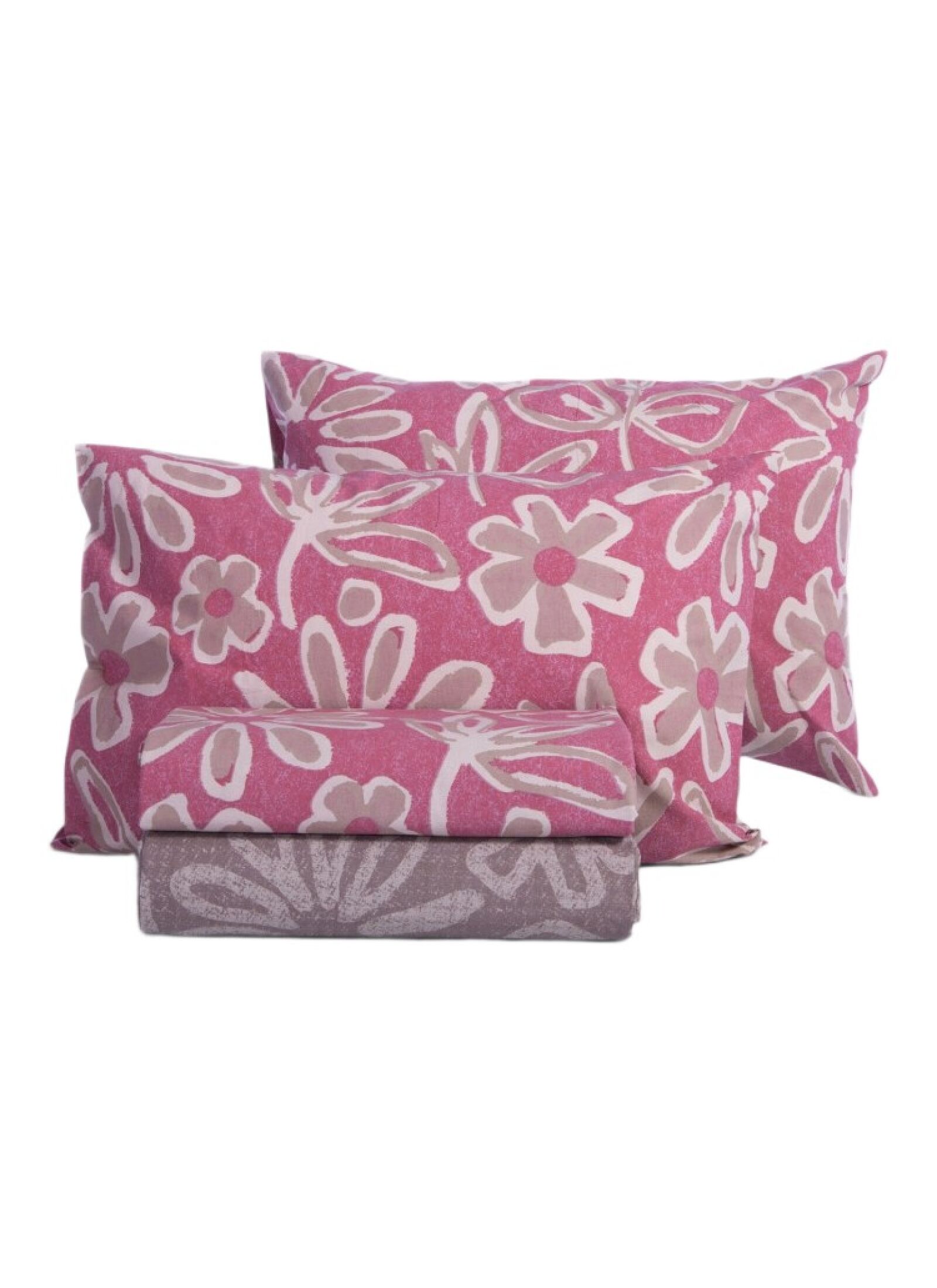 DOUBLE SHEET SET HARMONY BORDO