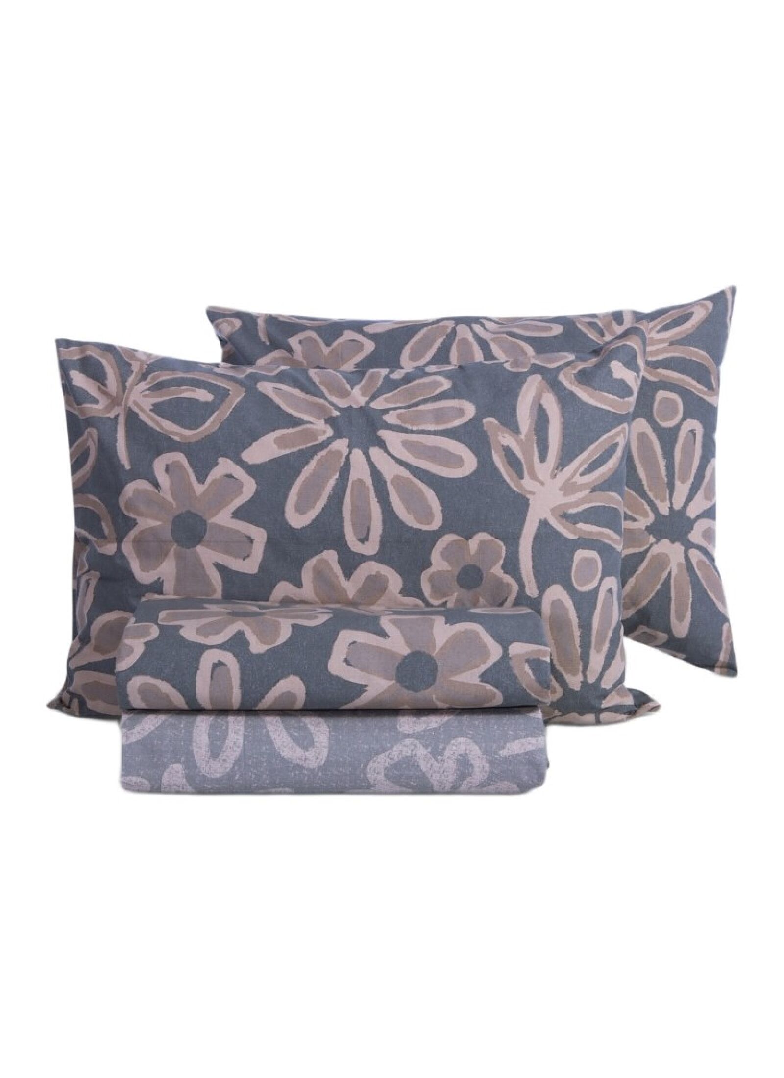 DOUBLE SHEET SET HARMONY GREY