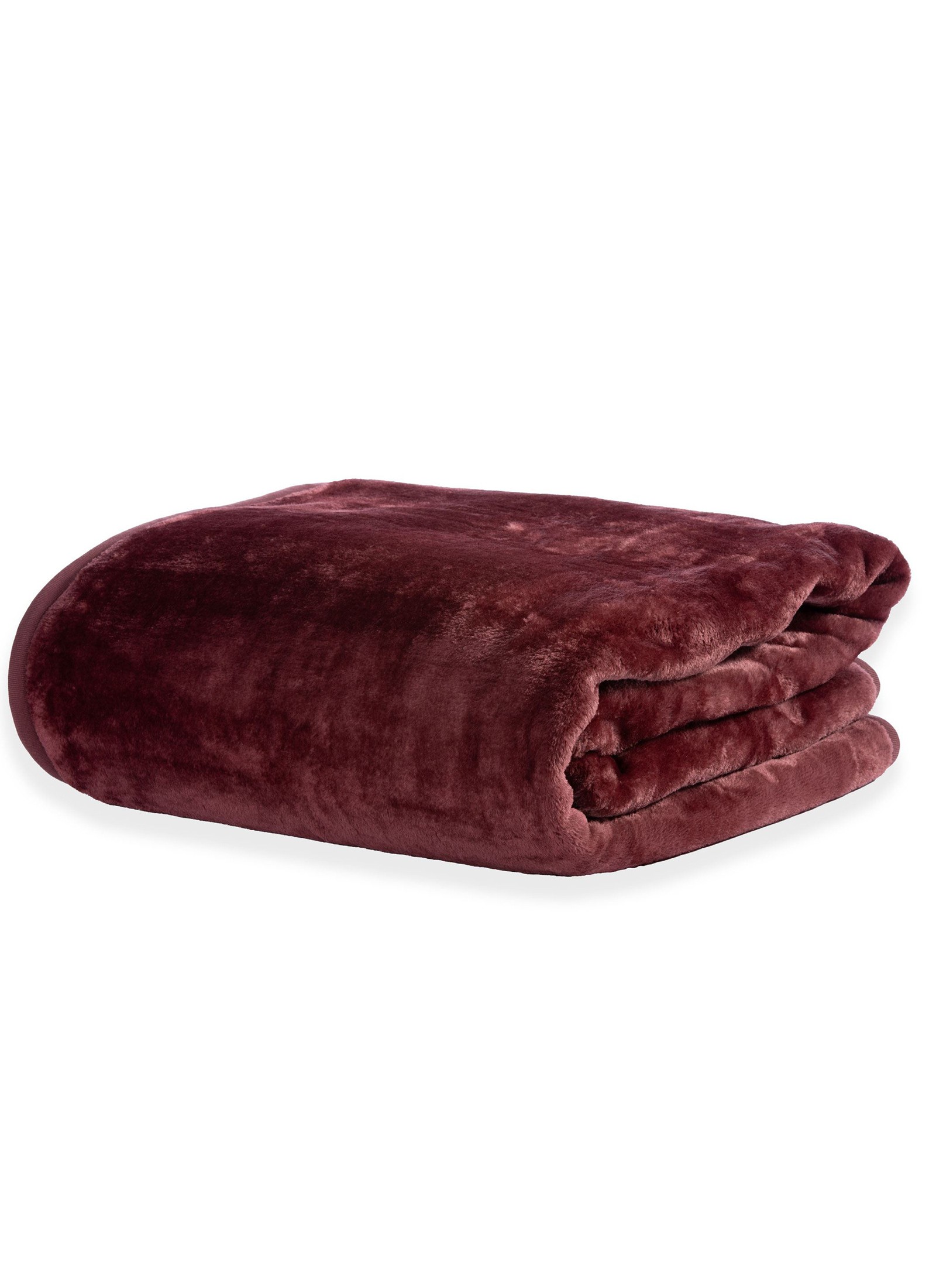 DOUBLE BLANKET LOFT BORDO (220X240)