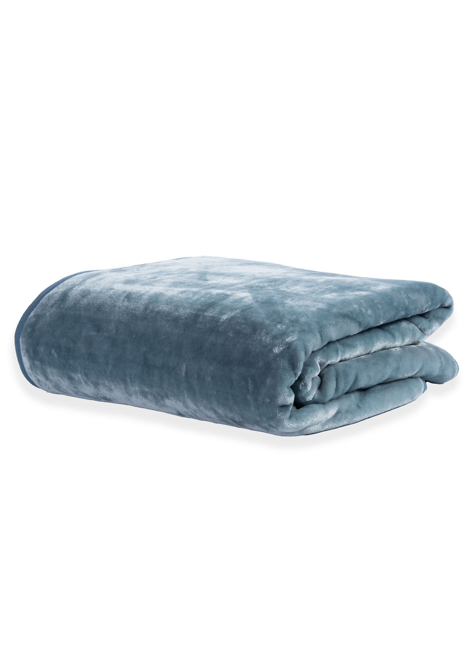 DOUBLE BLANKET LOFT SMOKE BLUE (220X240)