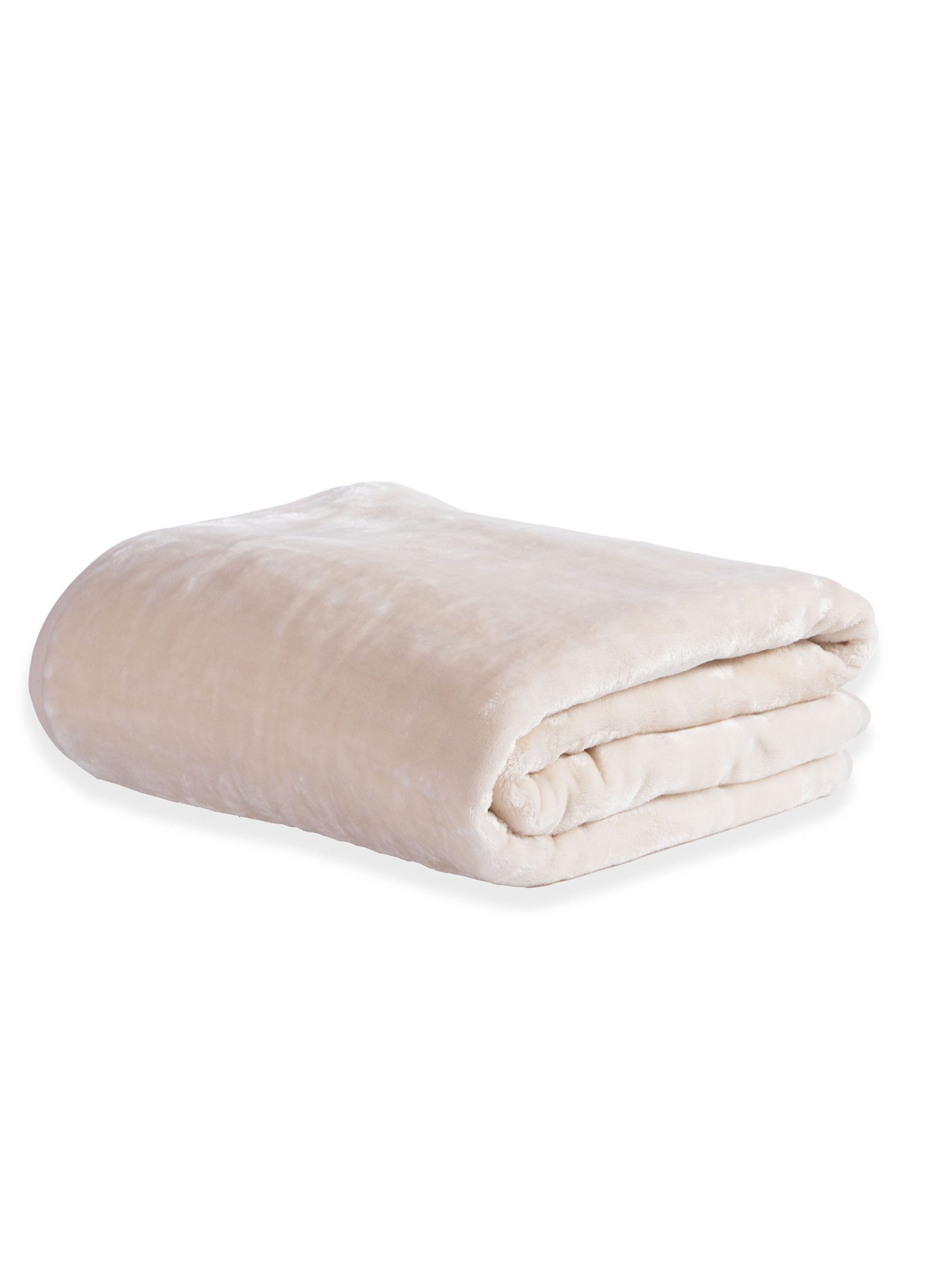 DOUBLE BLANKET LOFT ECRU (220X240)
