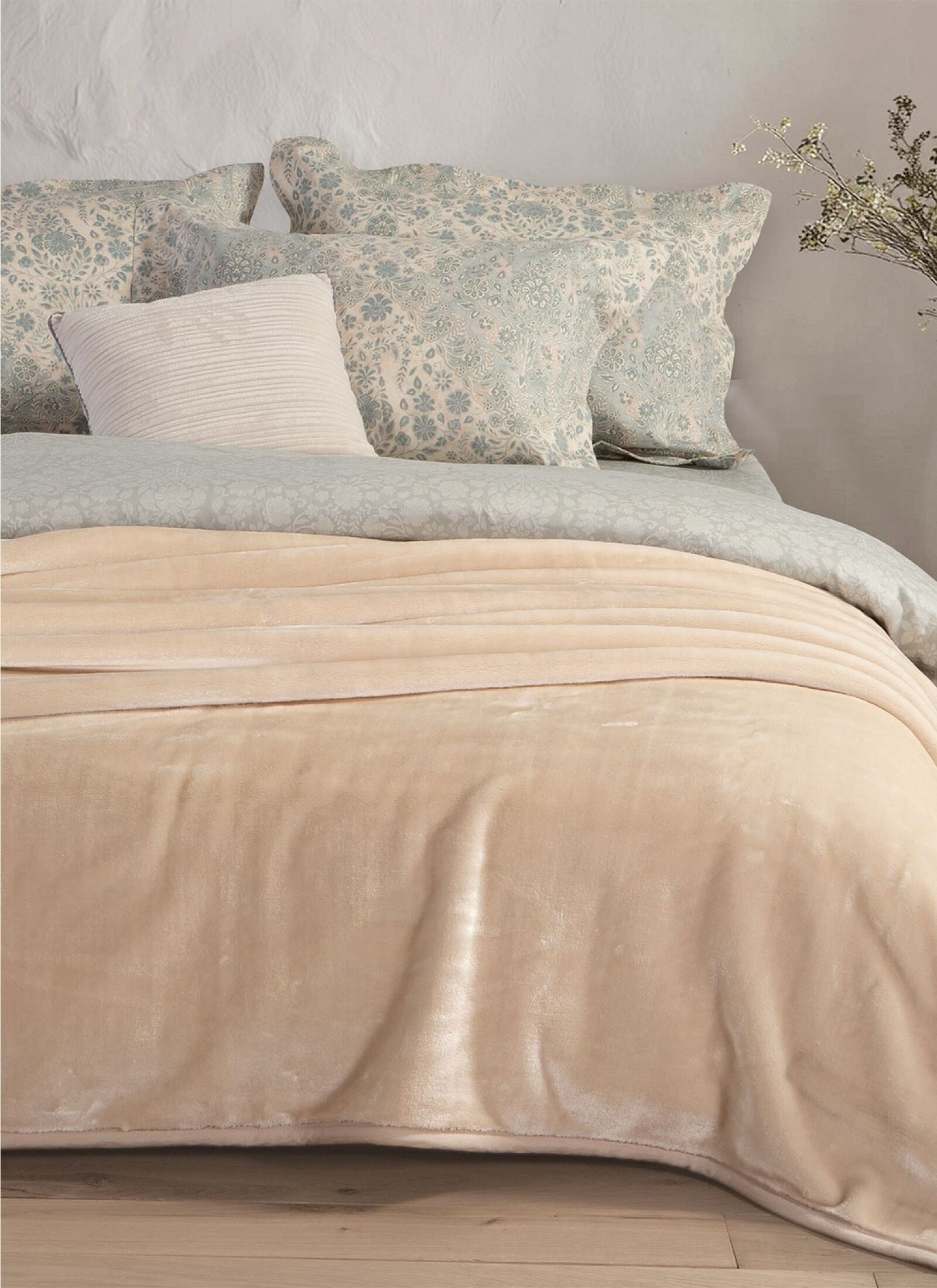 DOUBLE BLANKET LOFT ECRU (220X240)