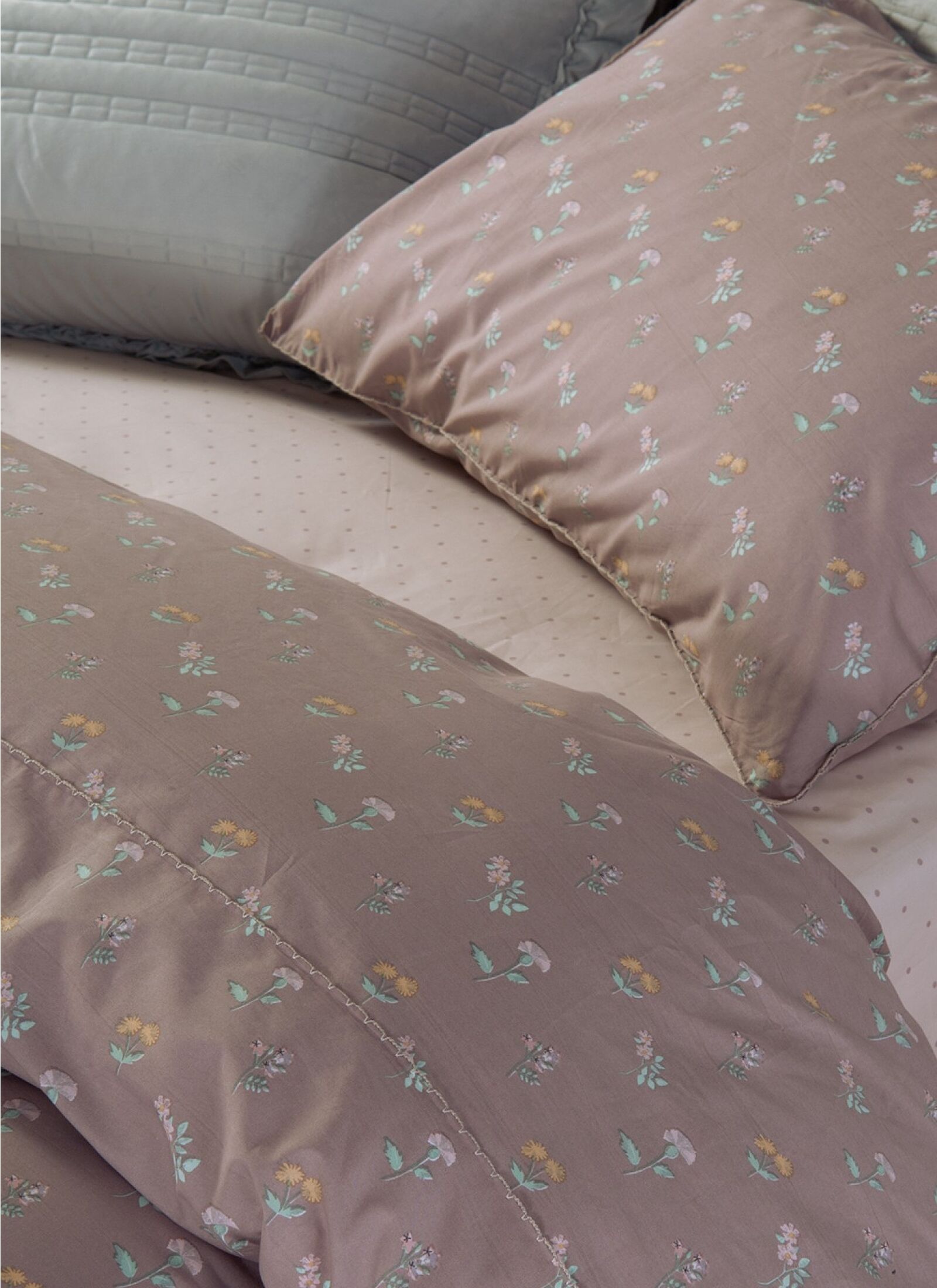 QUEEN SHEET SET VIOLAN BROWN