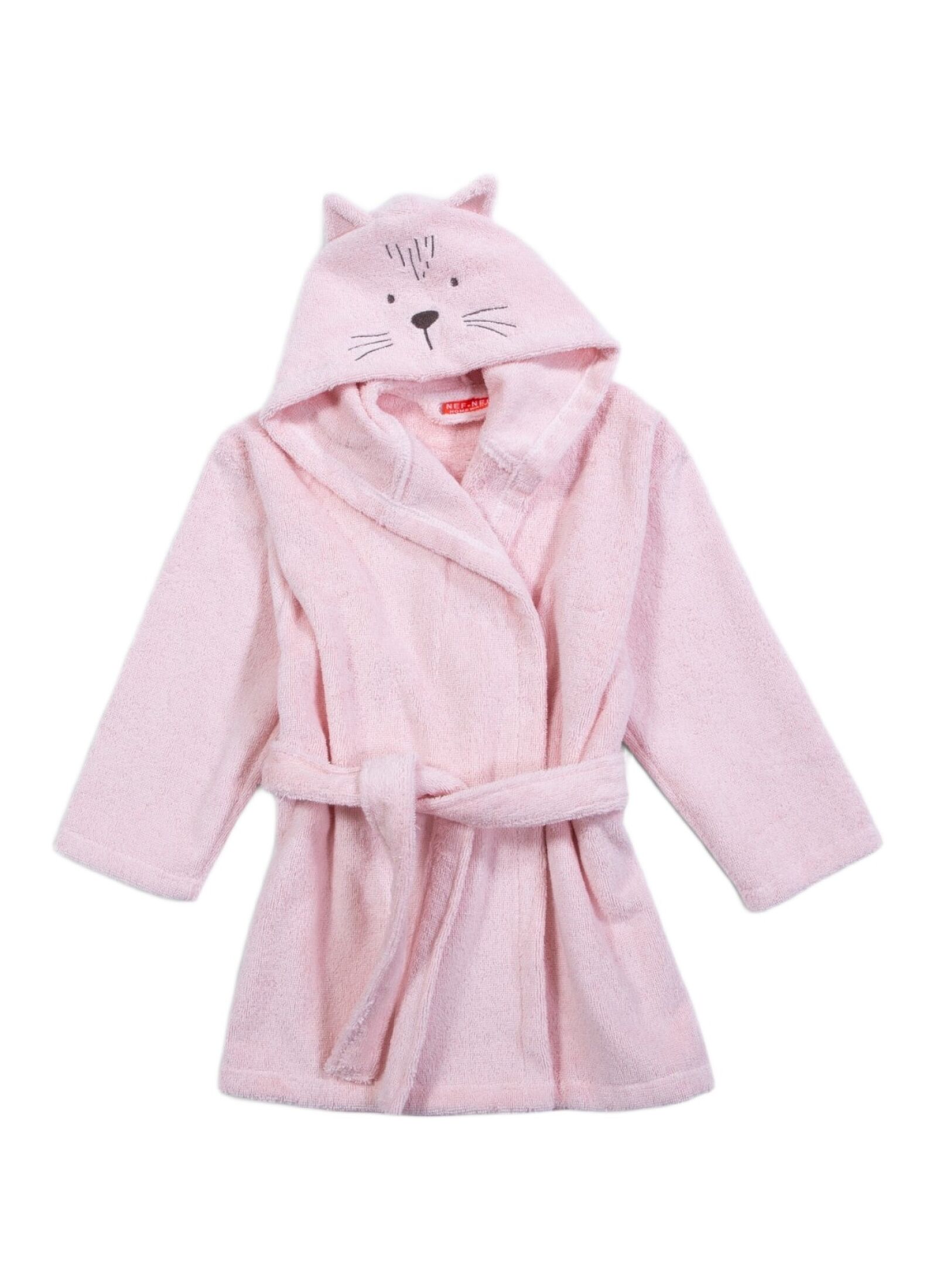 KID'S BATHROBE CATS LOTUS PINK
